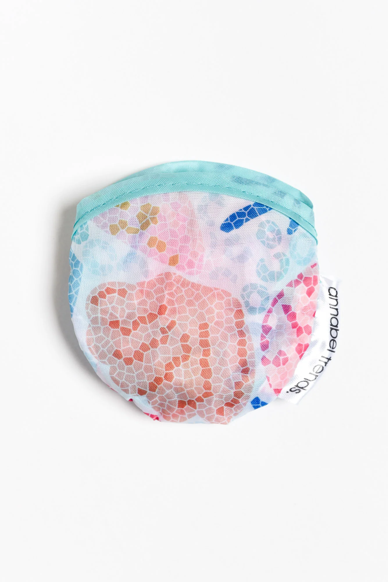 Remi Blue Shell Twist Fan