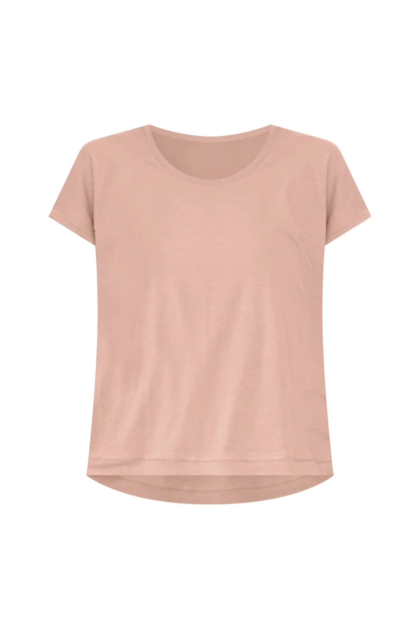 Mystie Beige Cotton Tee