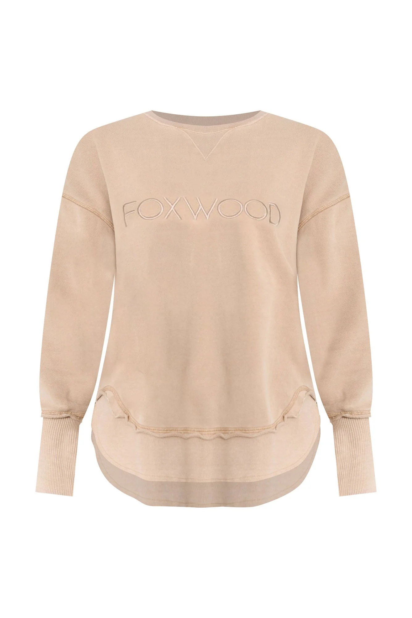 Simplified Oat Crewneck Jumper