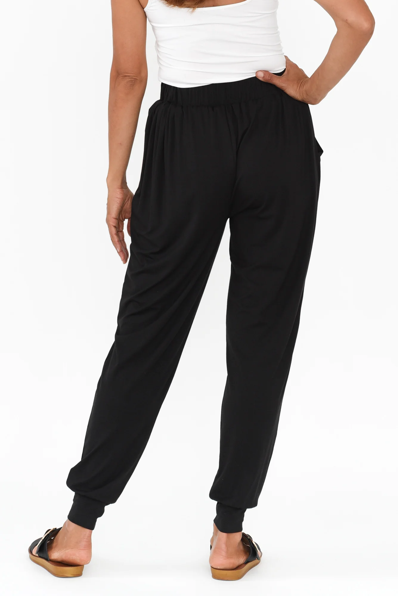 Black Bamboo Everyday Pants
