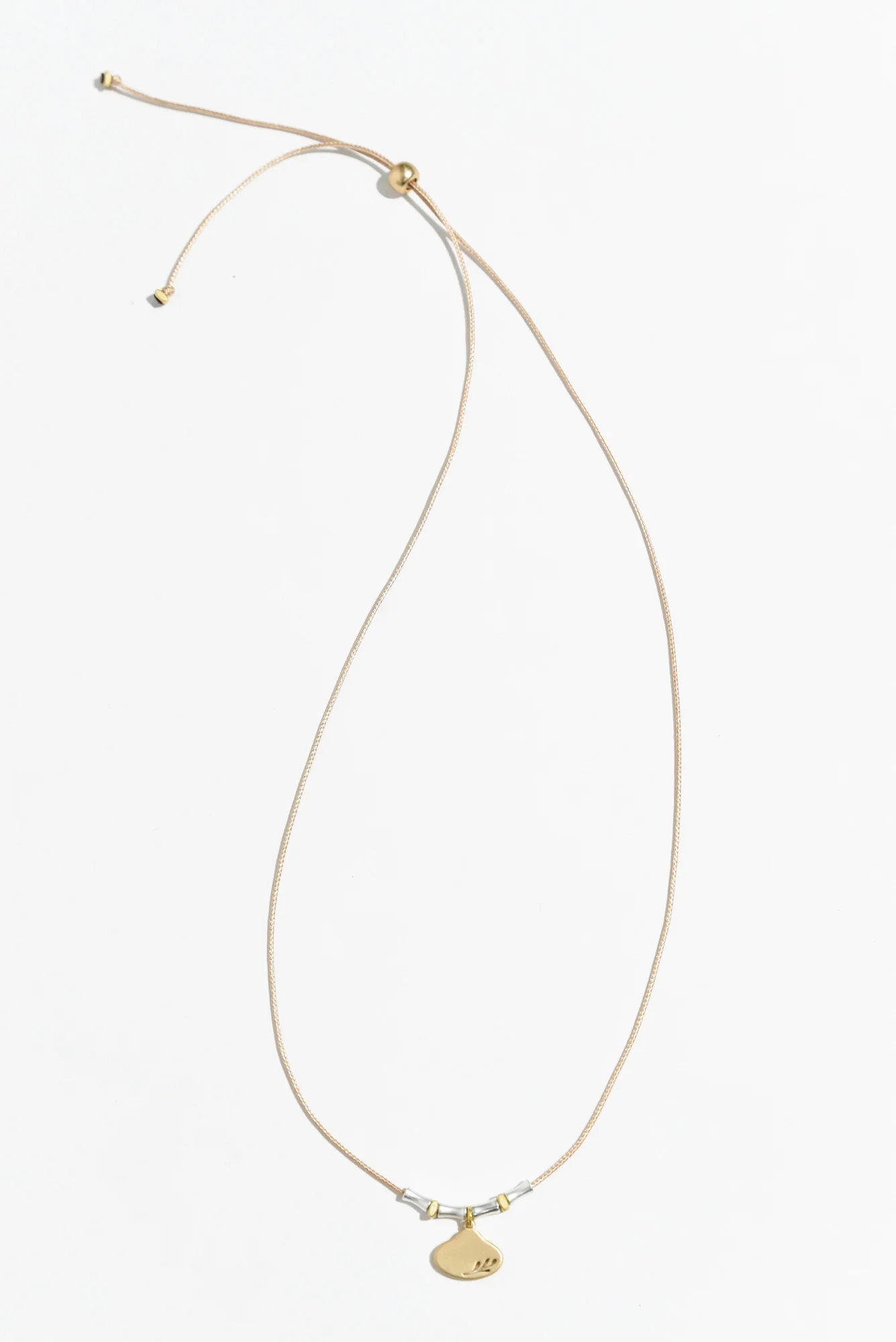 Raelyn Gold Leaf Pendant Necklace