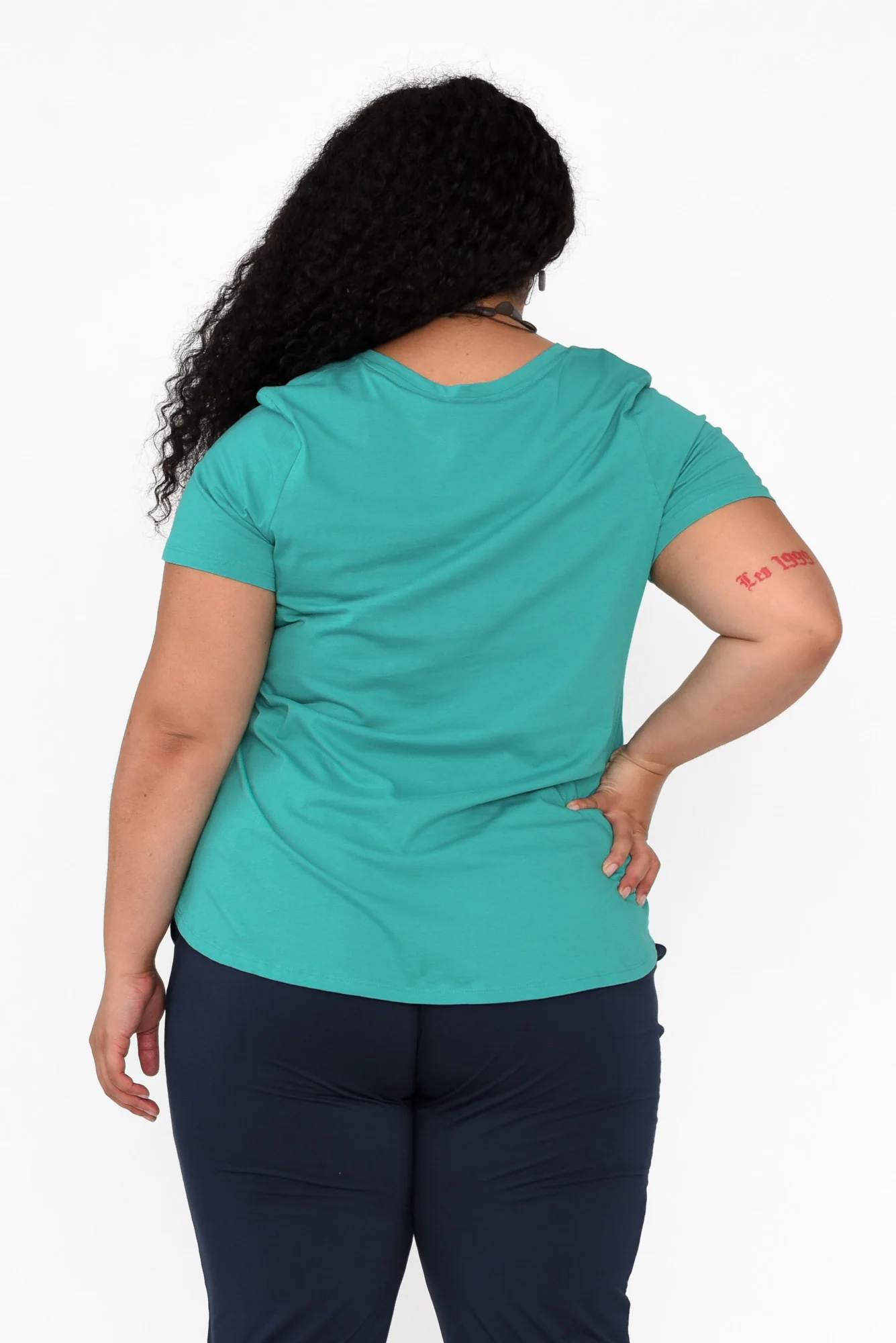 Luella Jade Green Cotton Tee