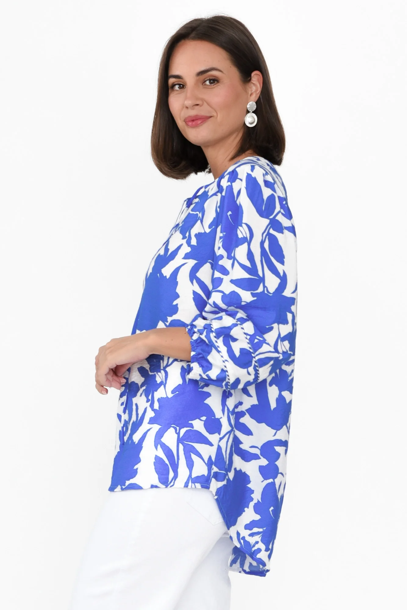 Florida Blue Floral Shirt