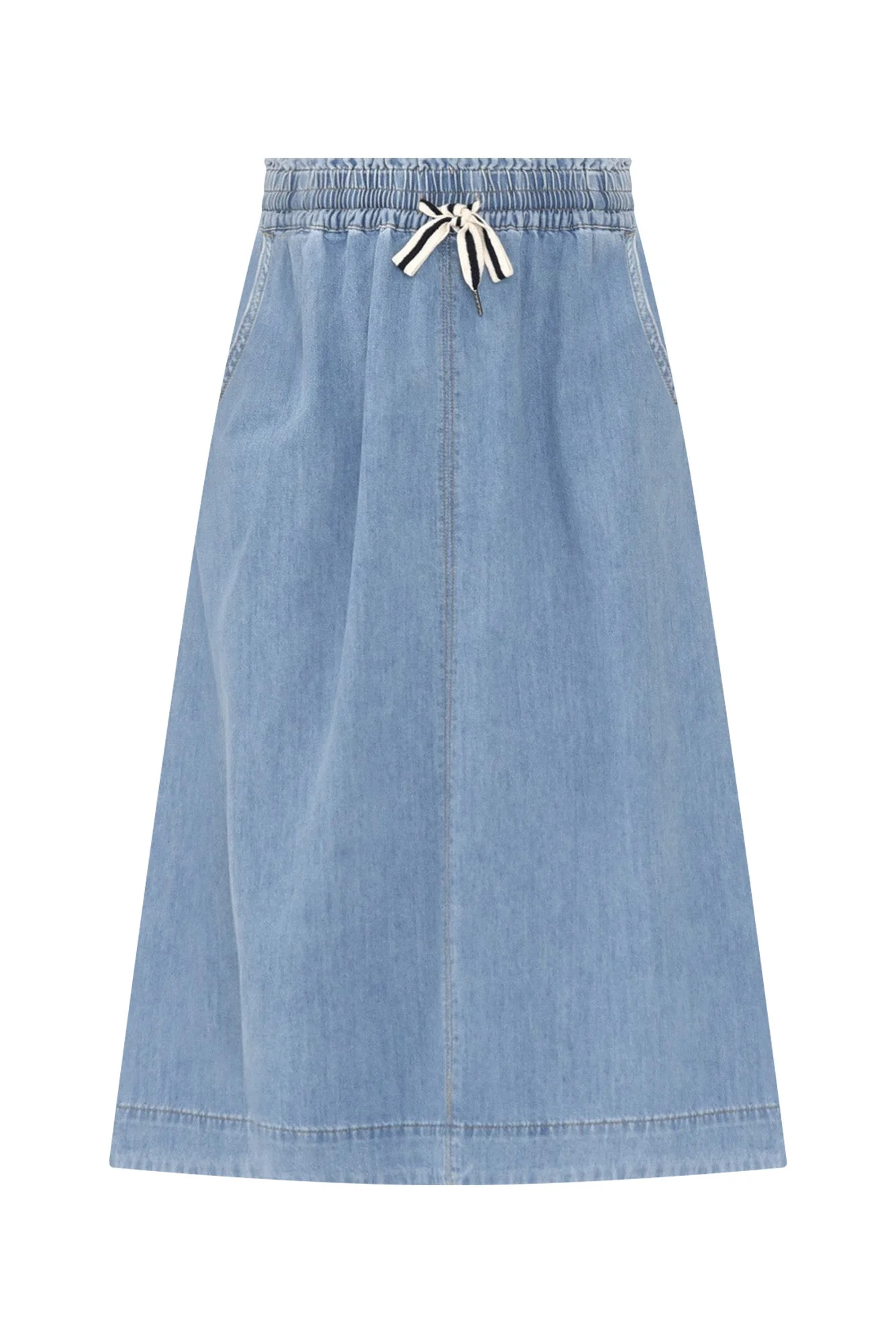 Greta Light Denim Skirt