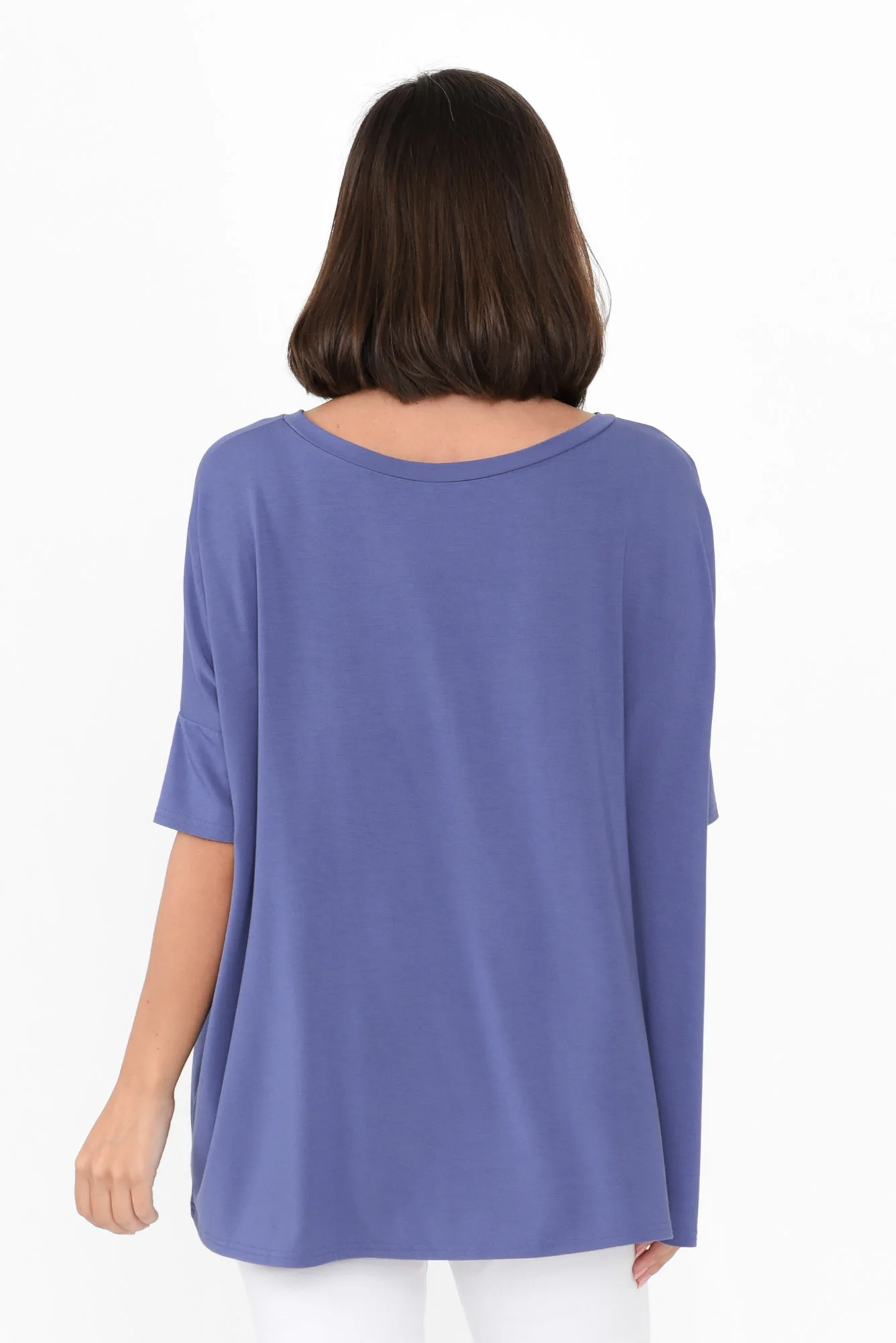 Gina Lilac Bamboo Top