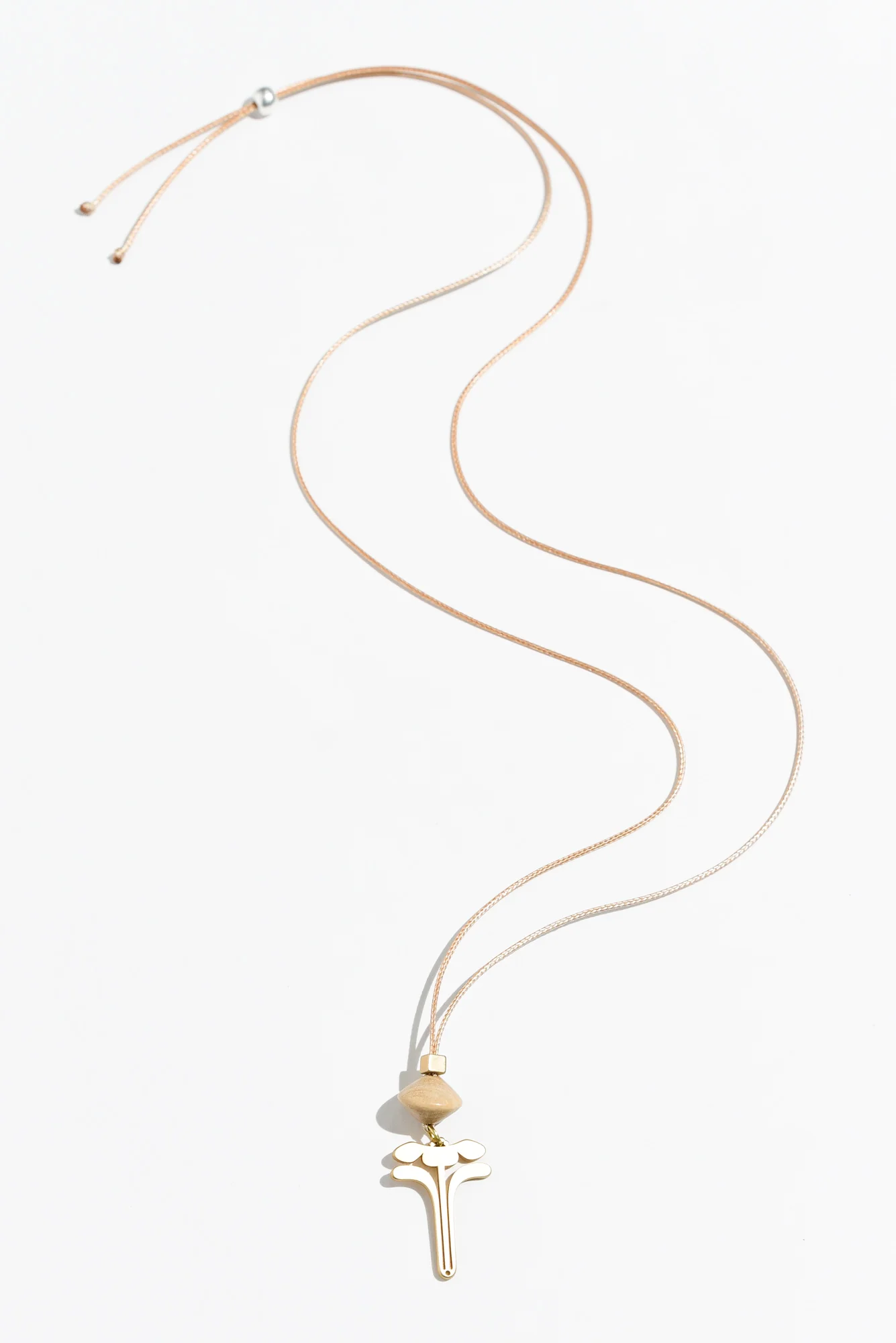 Hatia Gold Flower Pendant Necklace