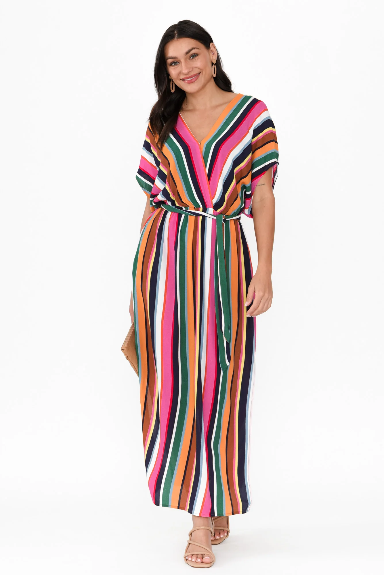 Dream Factory Multi Stripe Dress