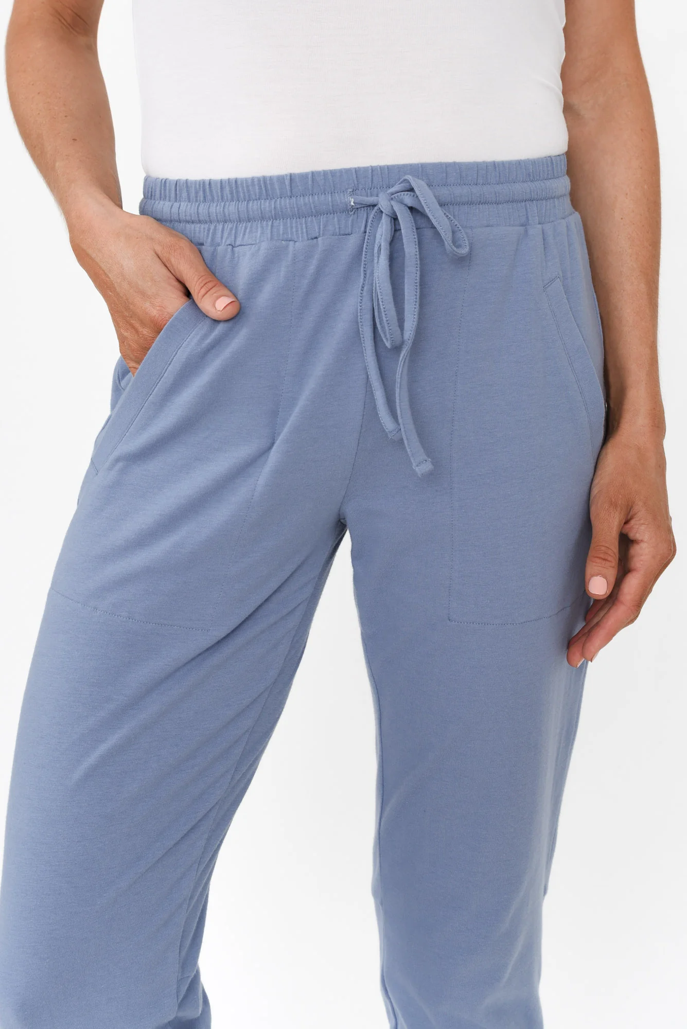Timmy Steel Cotton Drawstring Pants