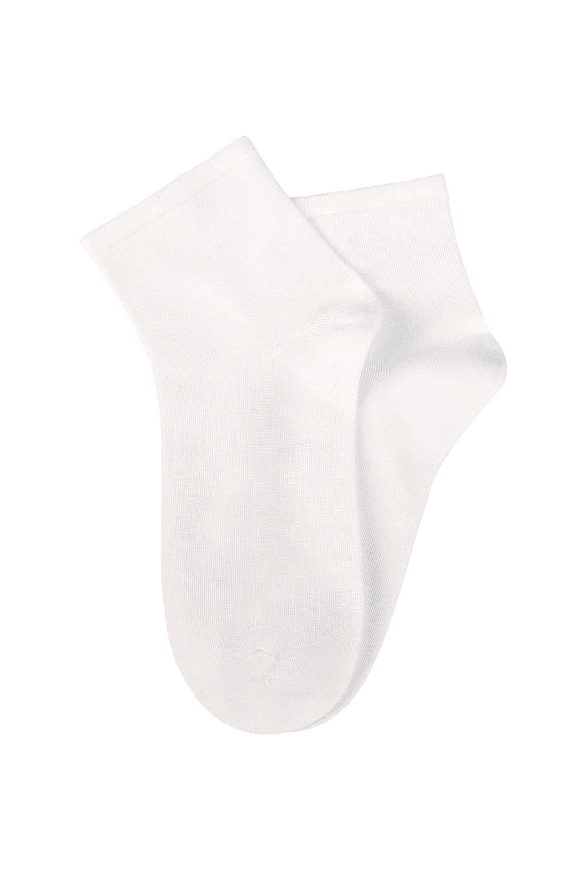 Kai White Bamboo Two Pack Boot Socks