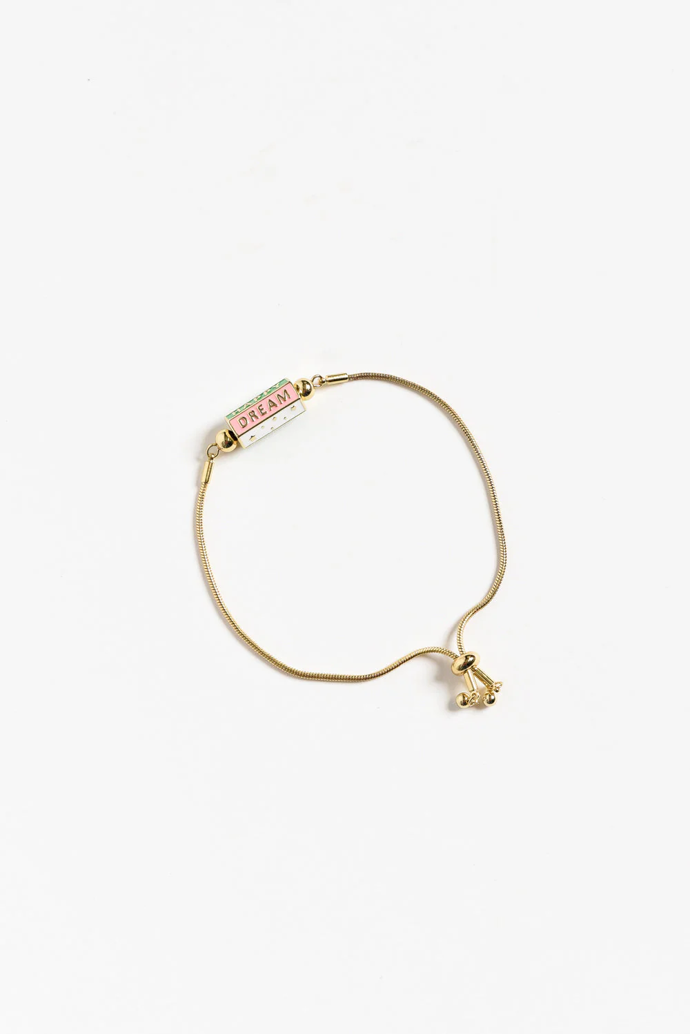 Besame Gold Happy Chain Bracelet