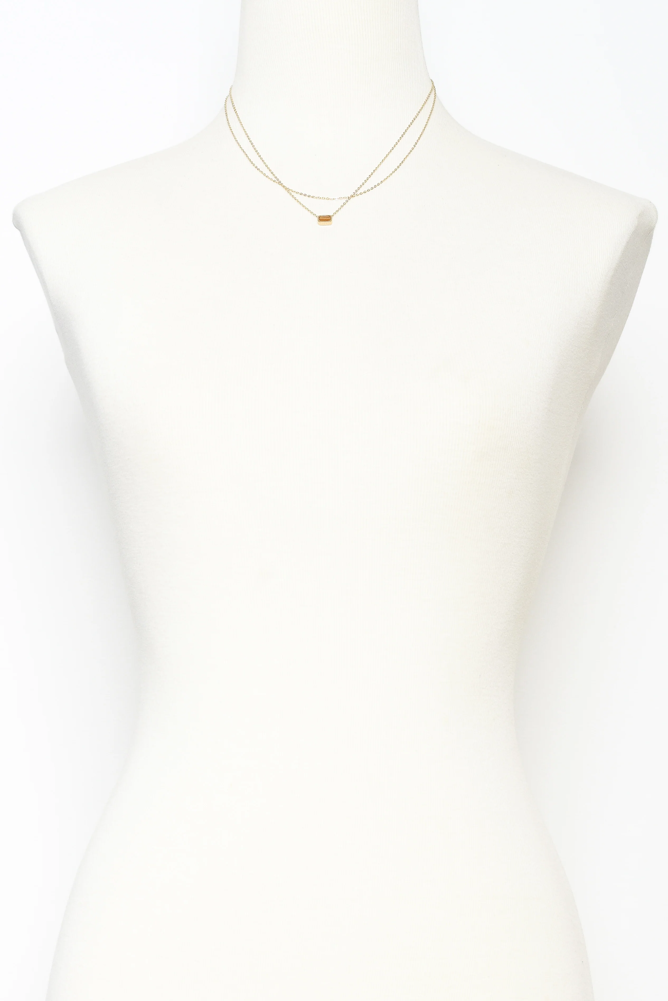 Deauville Gold Plated Layered Necklace