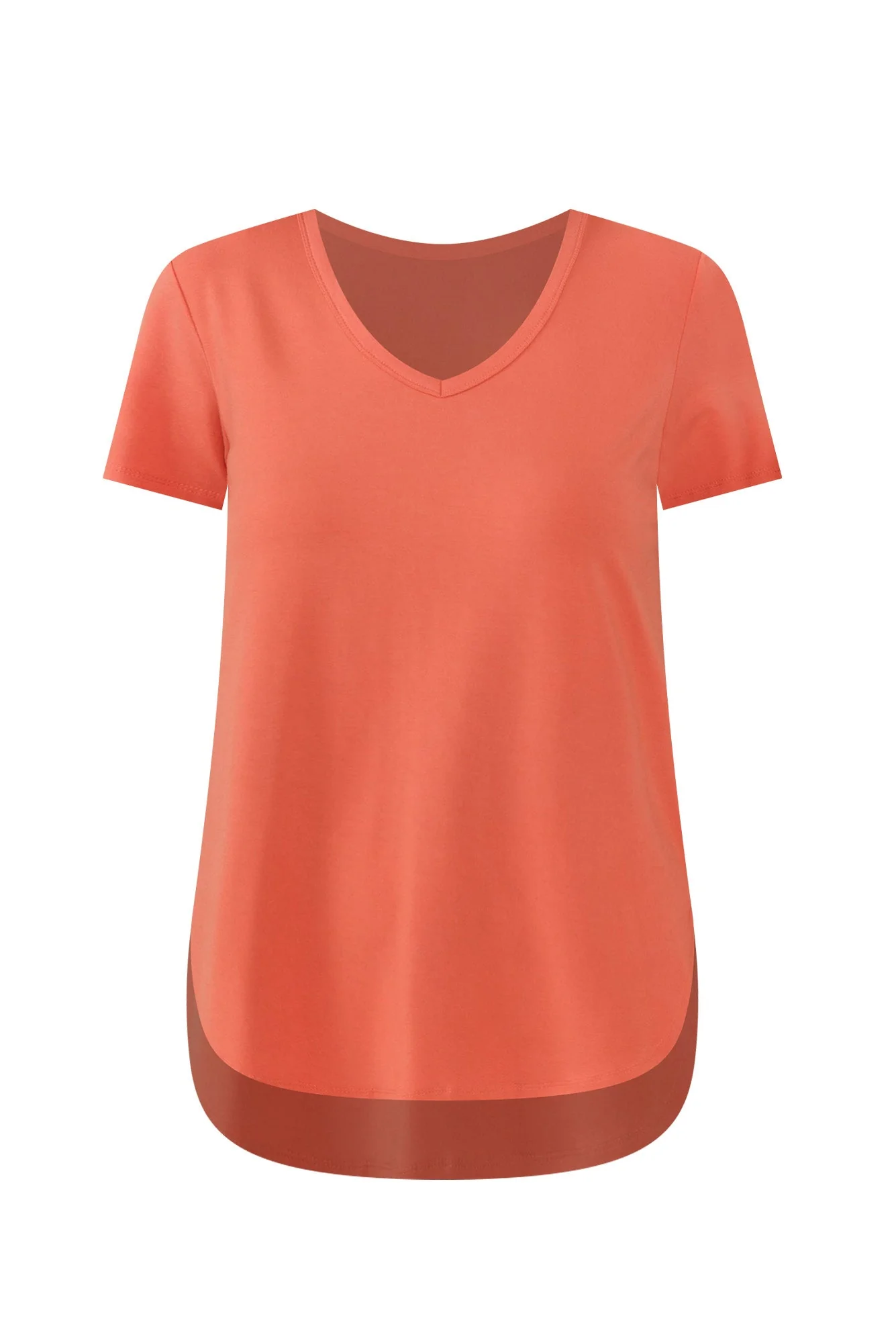 Veronica Coral Bamboo Tee