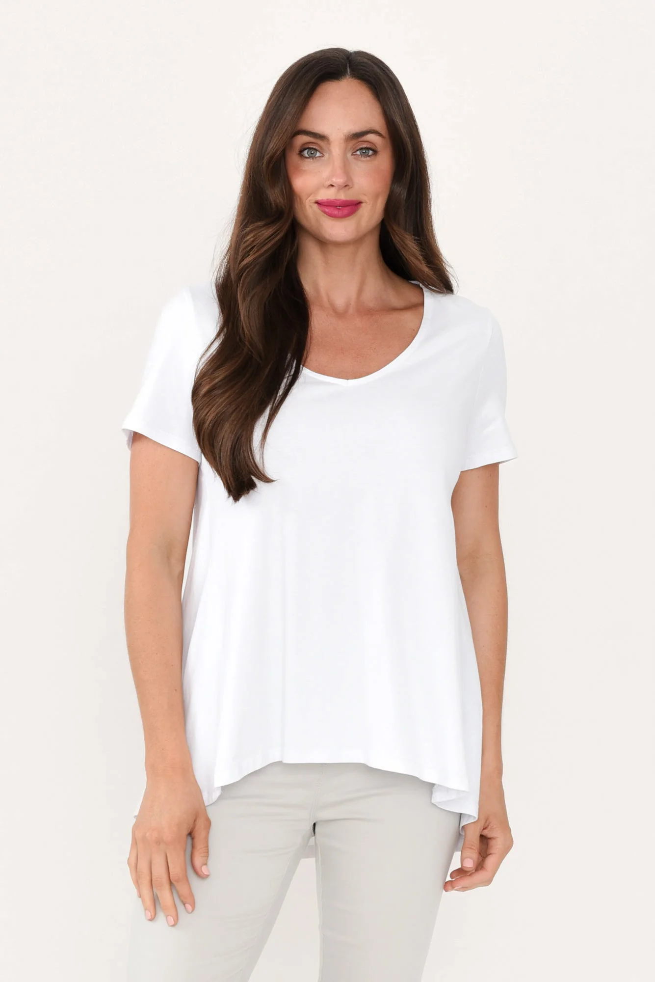 Montreal White Cotton Tee