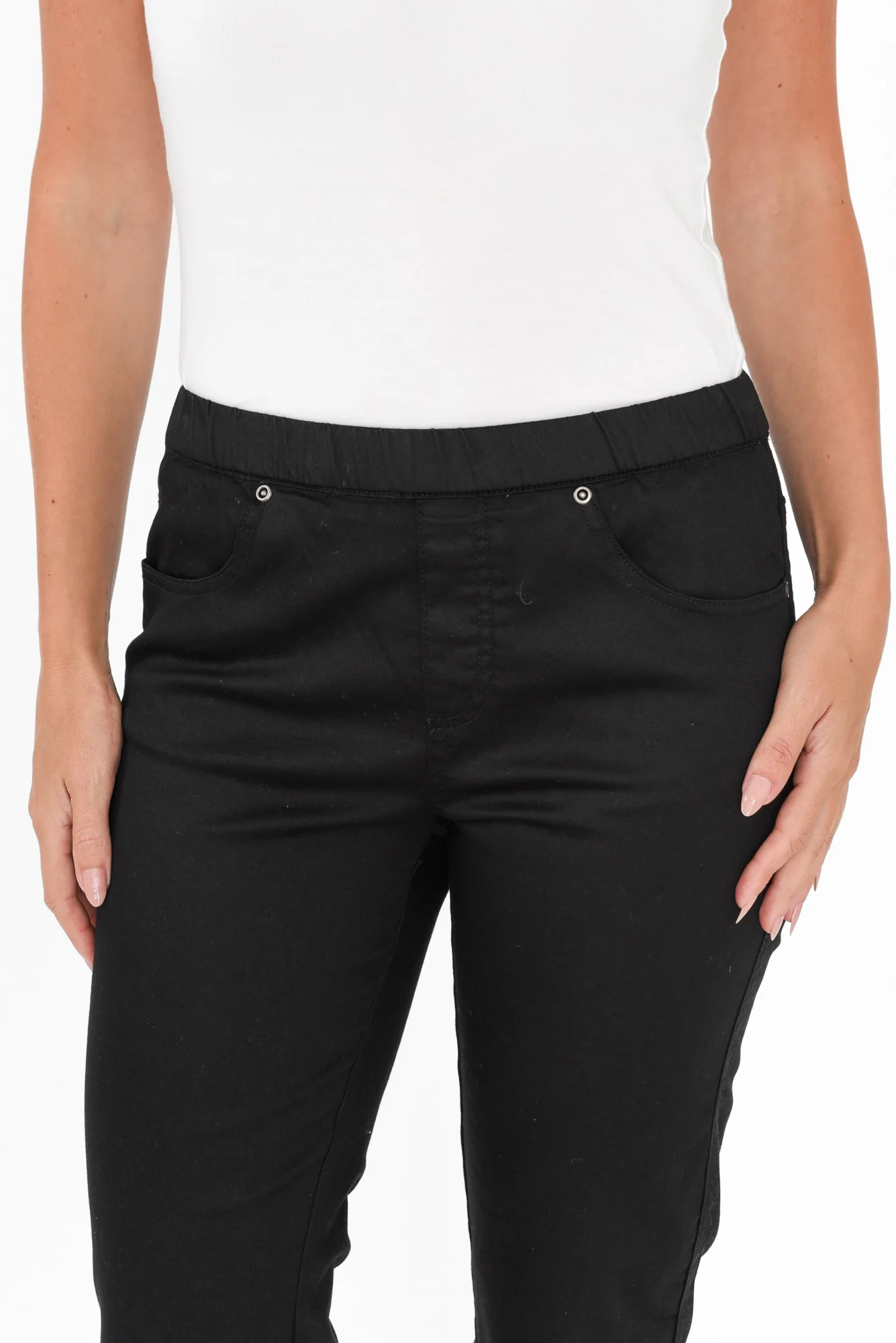 Tora Black Stretch Shorts