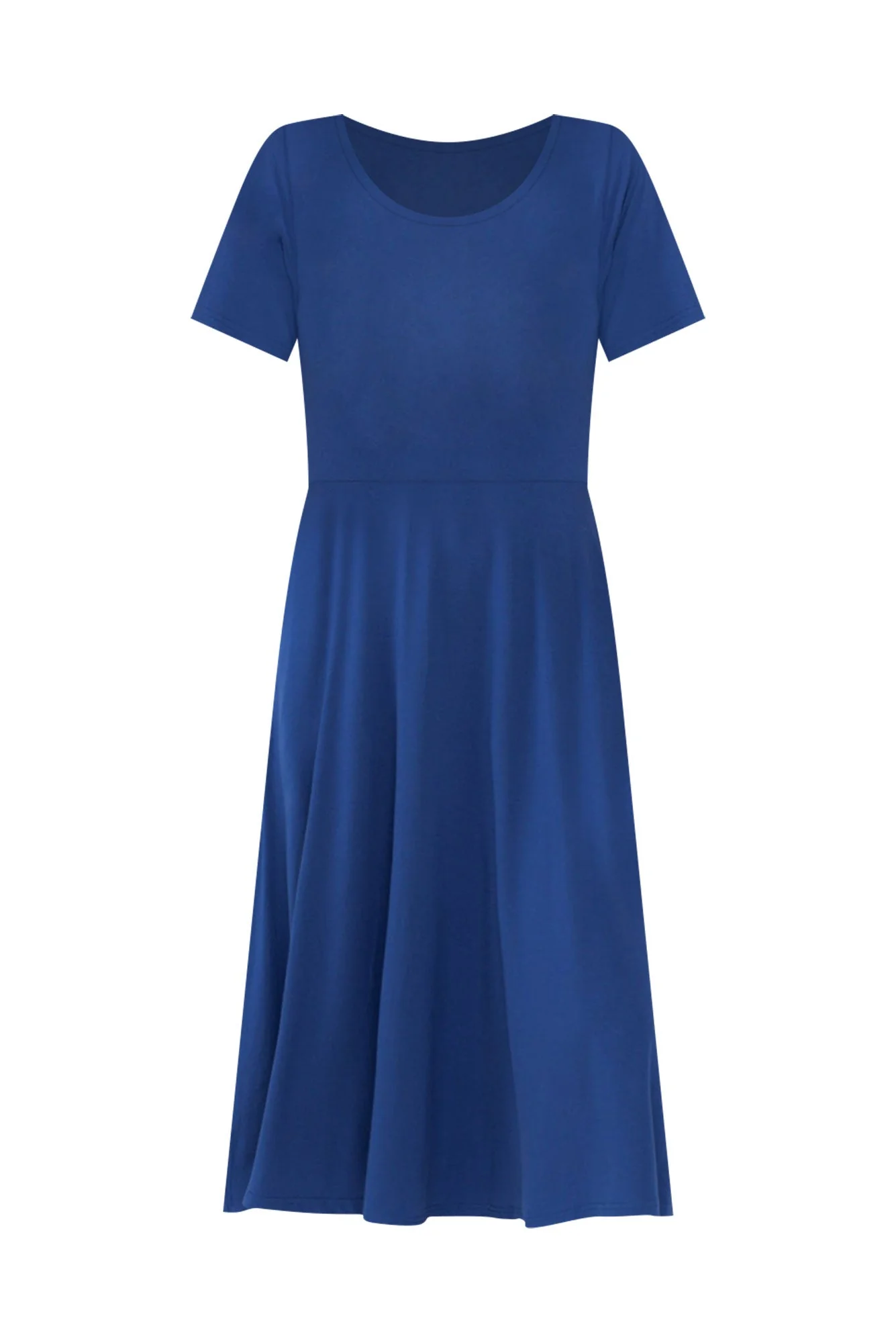 Jasmine Blue Bamboo Pocket Dress