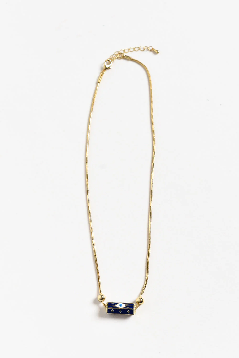 Beatriz Blue Eye Chain Necklace