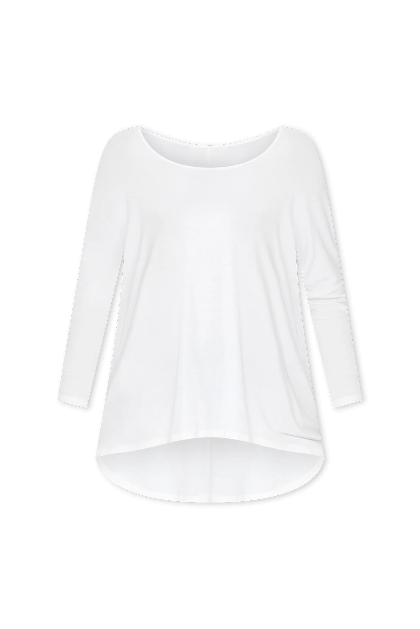 White Milan 3/4 Sleeve Top