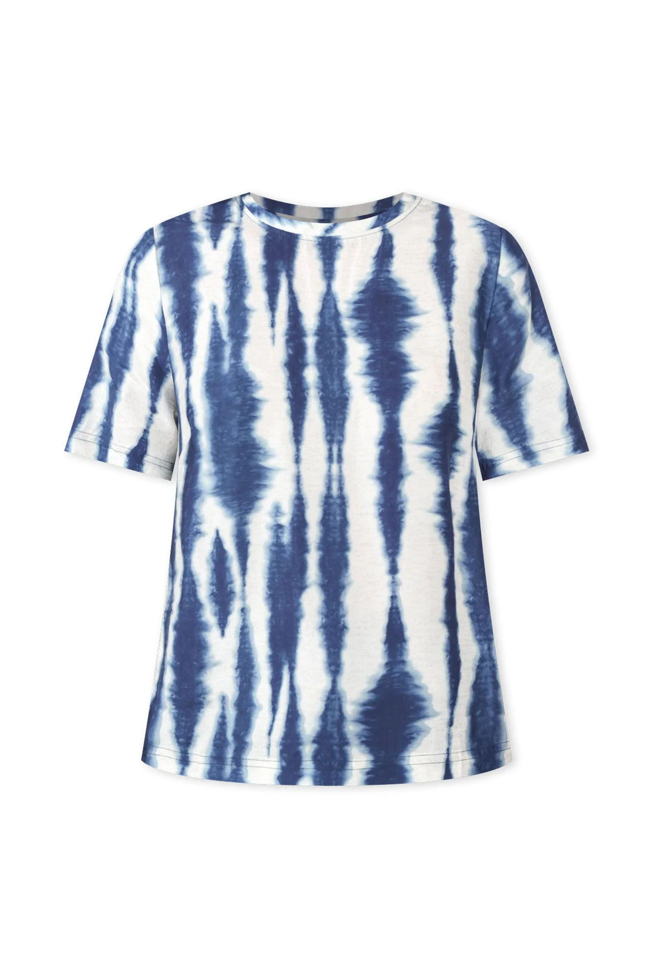 Arden Blue Tie Dye Cupro Top