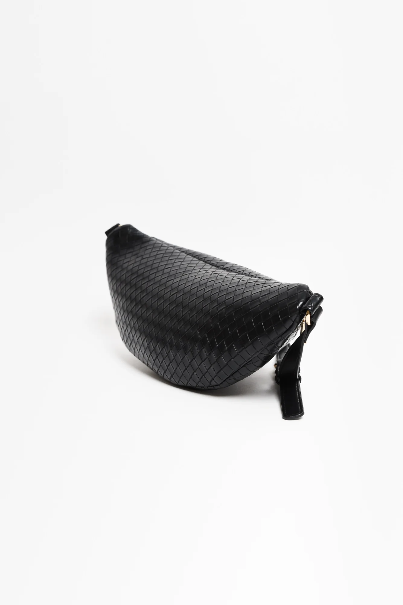 Nomad Black Woven Sling Bag