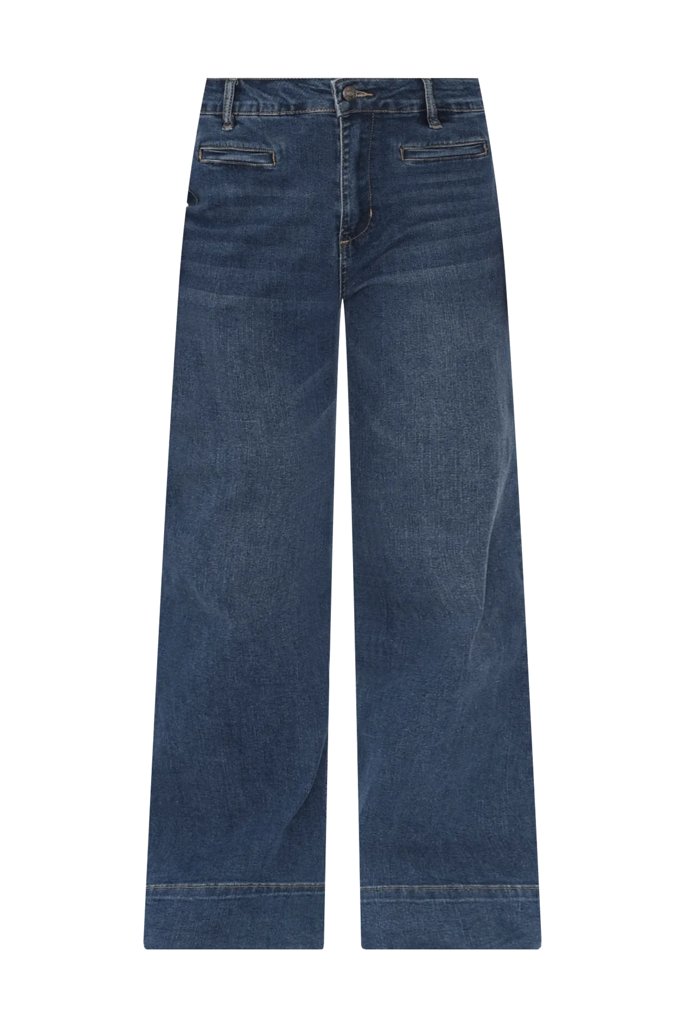 Georgia Blue Cotton Jeans