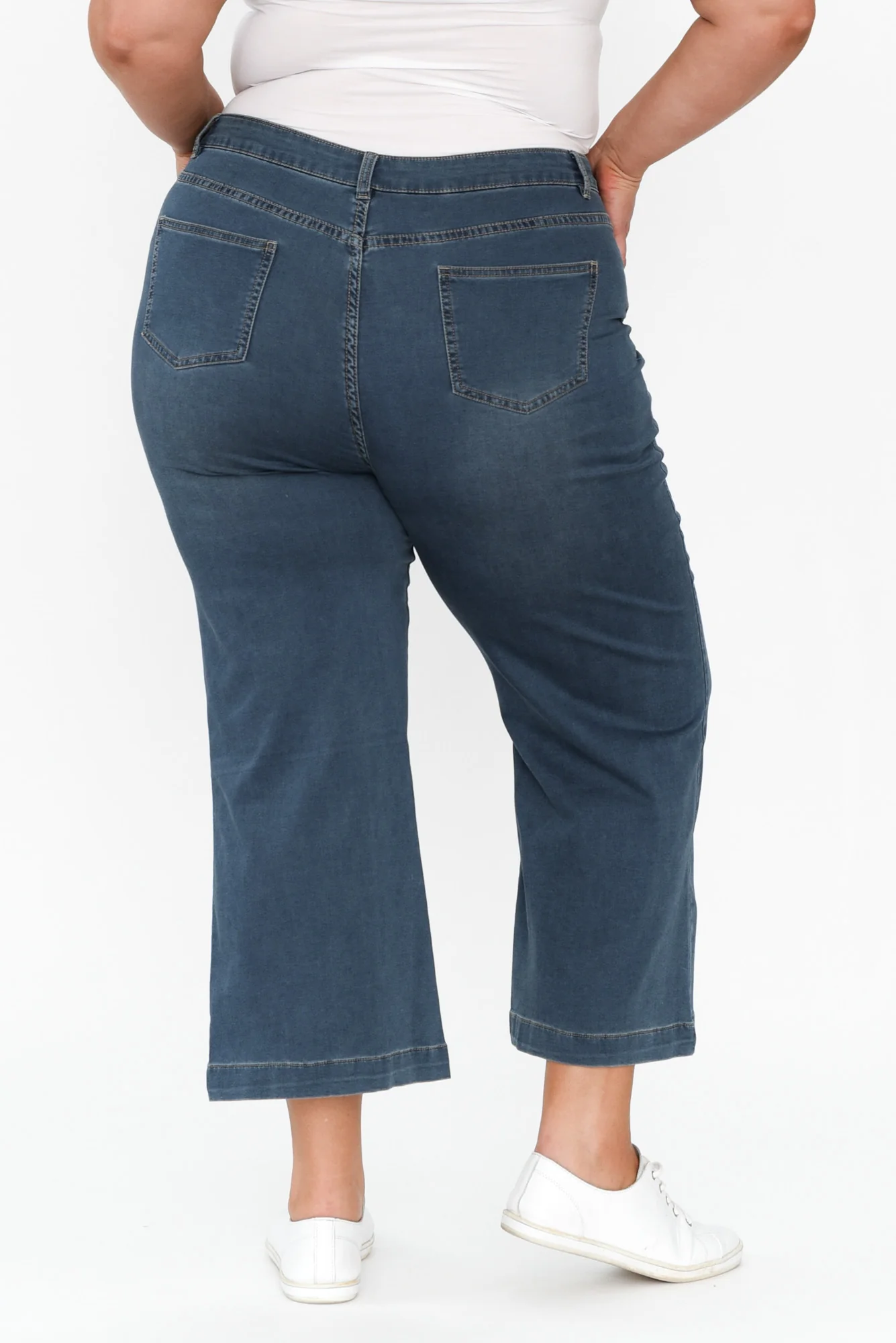 Winnie Blue Wide Leg Jeans