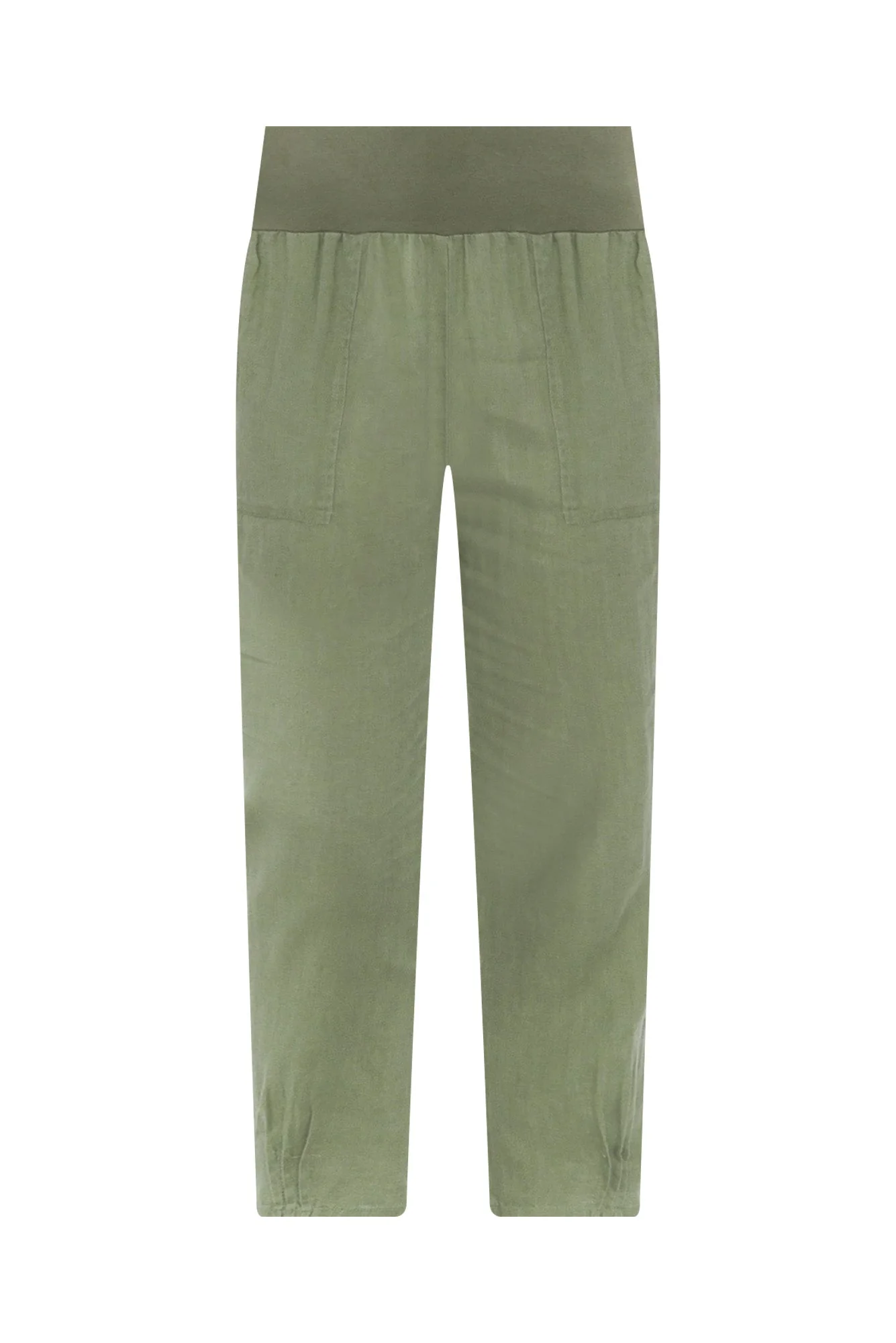 Tatum Khaki Linen Pants