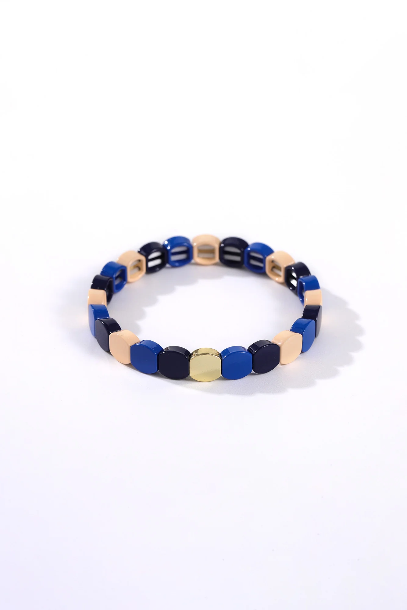 Ivy Blue Beaded Bracelet