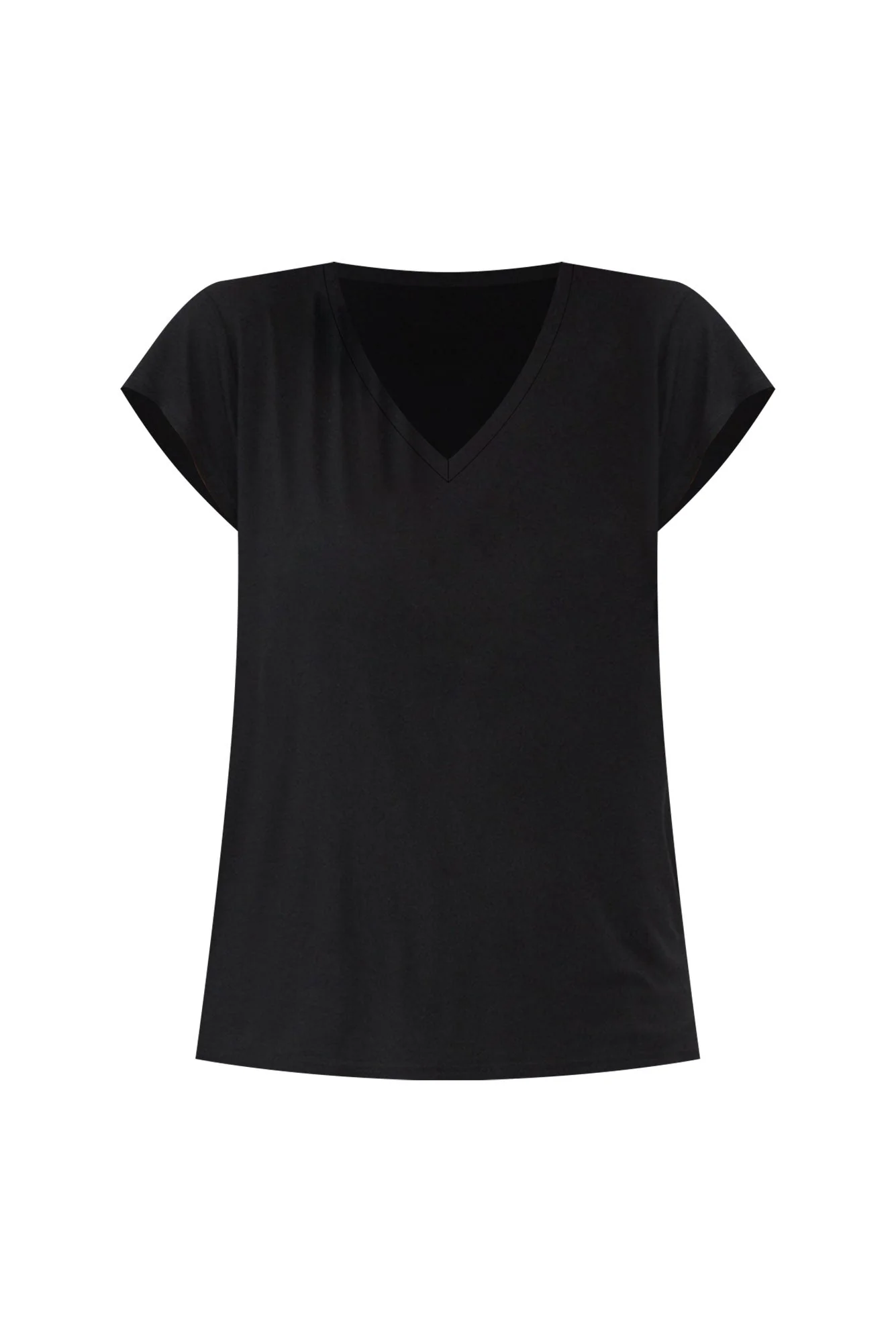 Jenkins Black Modal Tee