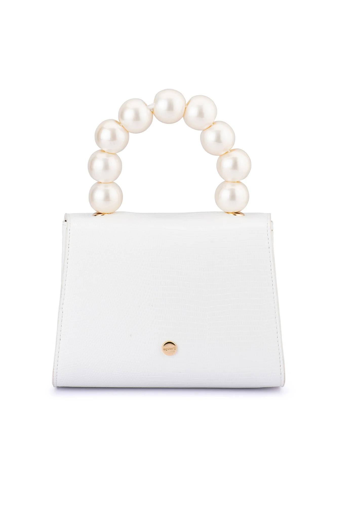 Peta White Pearl Bag