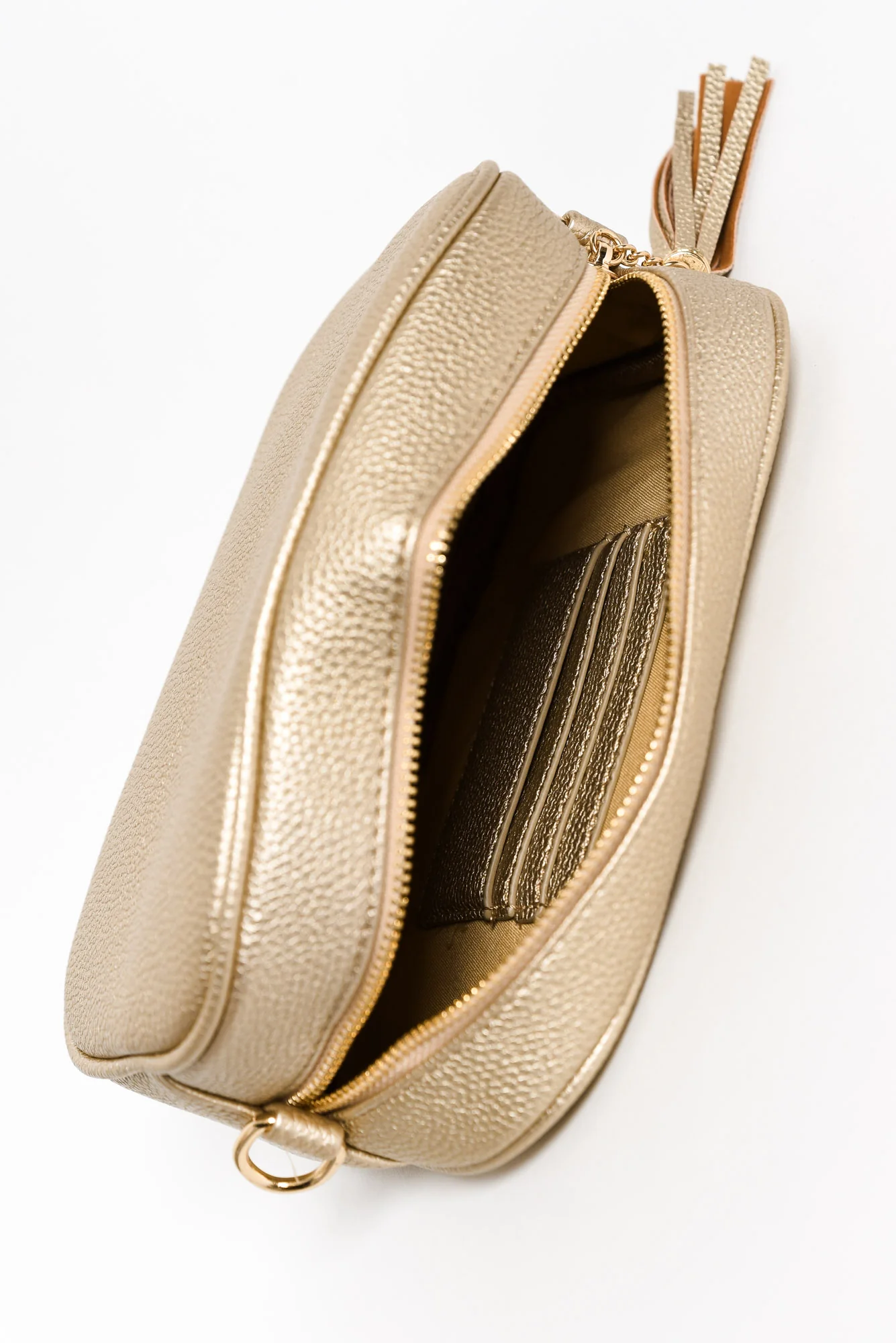 Dell Gold Crossbody Bag