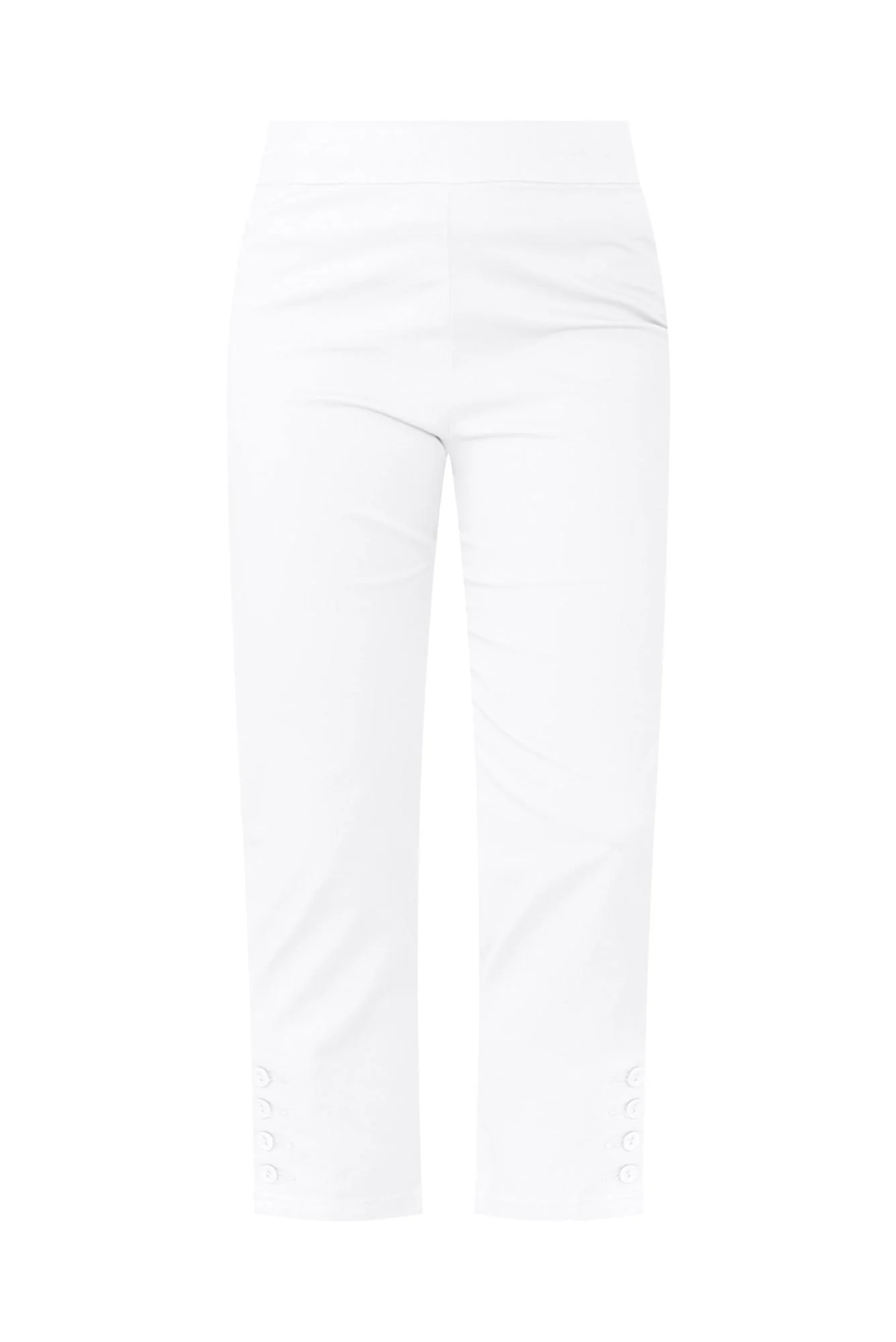Meyer White Cotton Blend Pants