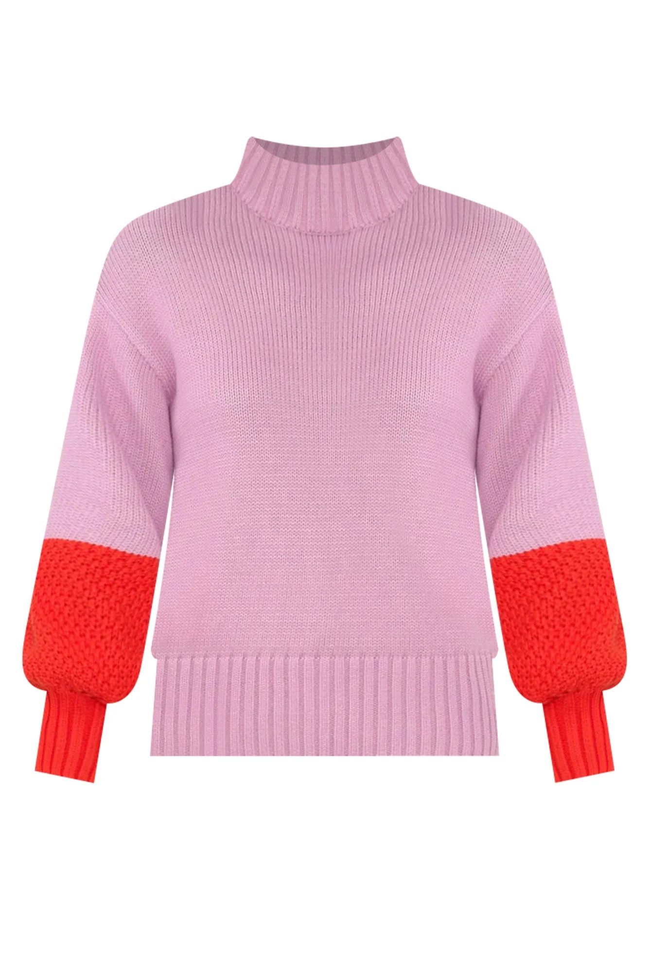 Louie Pink Cotton Knit Jumper
