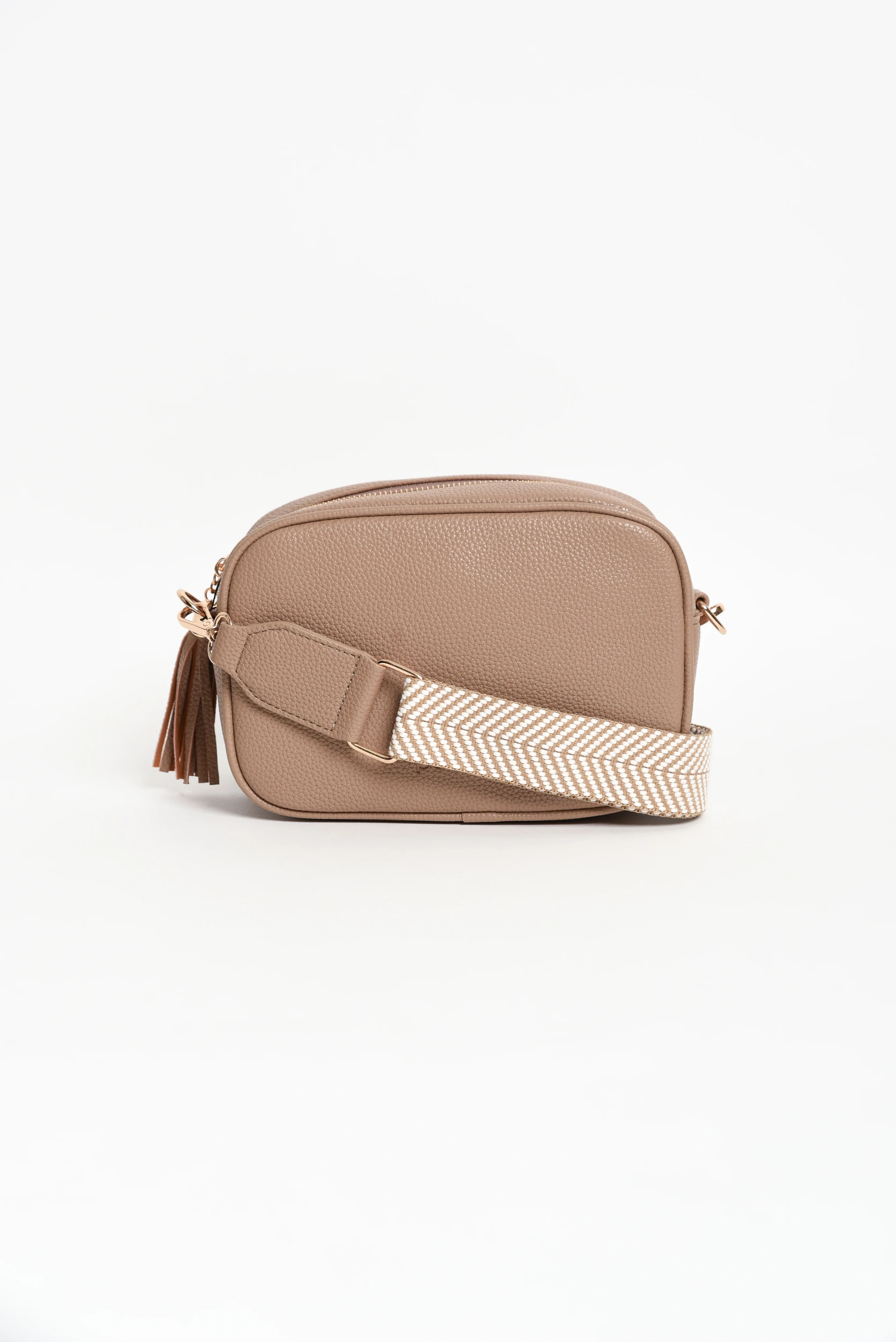 Dell Mocha Crossbody Bag