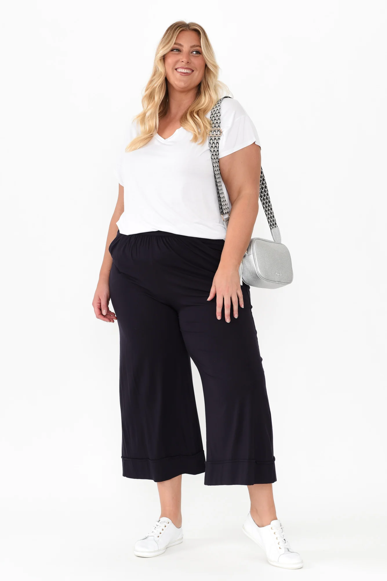 Jenkins White Modal Tee