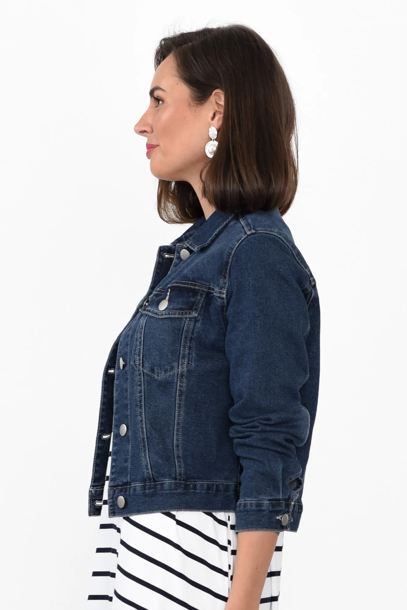 Darcy Dark Blue Denim Jacket