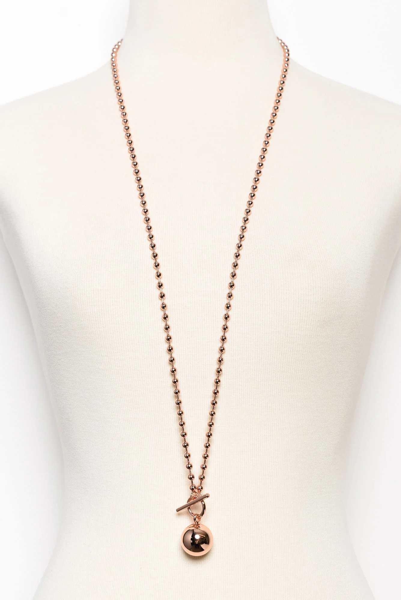 Chelsea Rose Gold Pendant Necklace