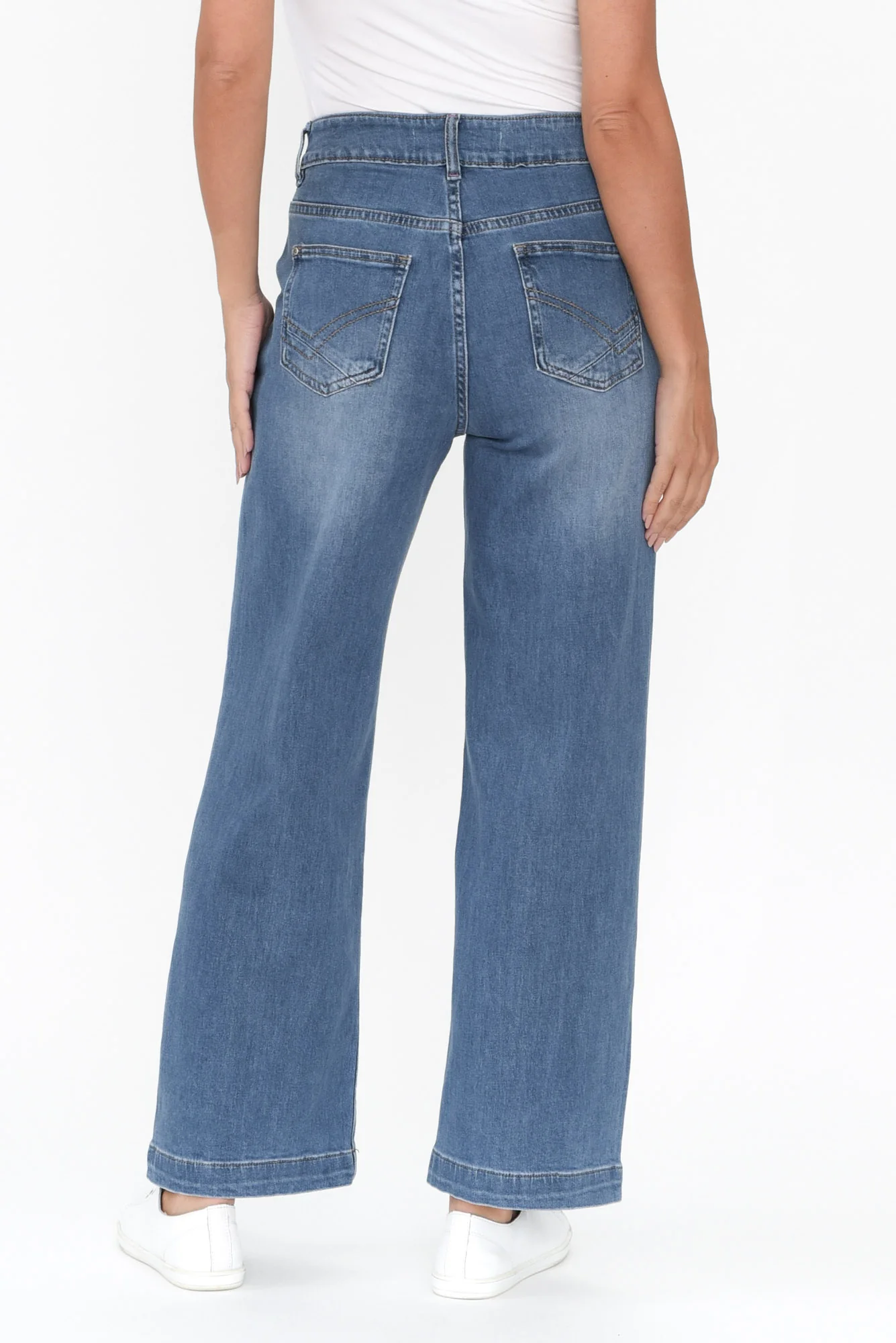 Izzy Light Blue Wide Leg Jeans
