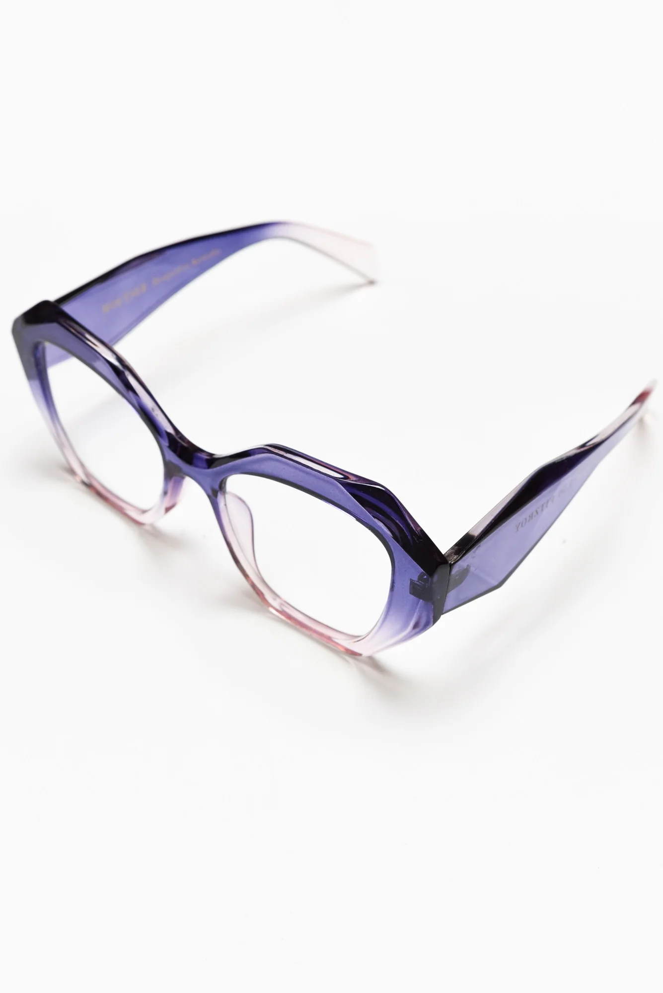 Fitzroy Purple Ombre Oversized Reading Glasses