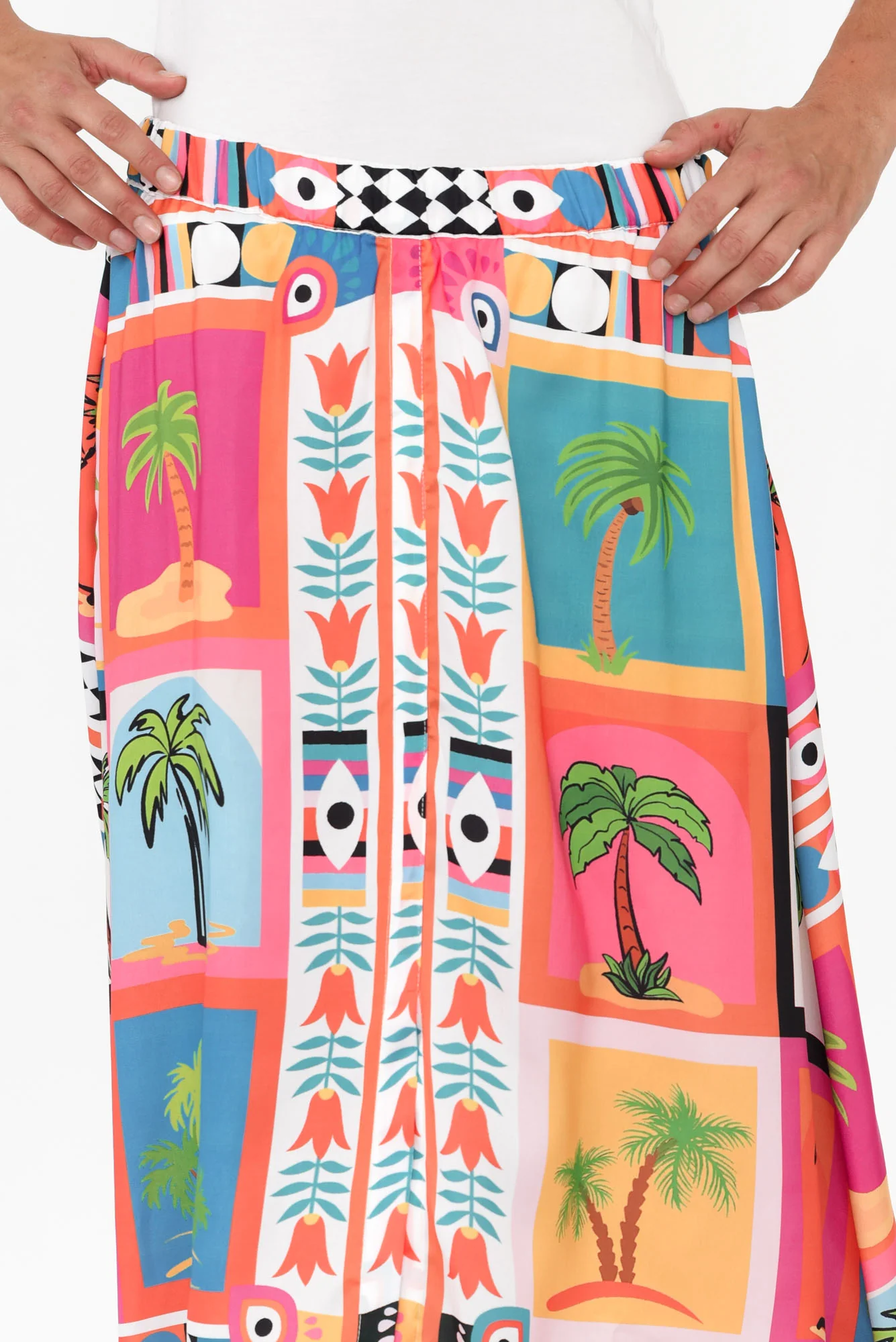 Sulky Pink Tropical Skirt