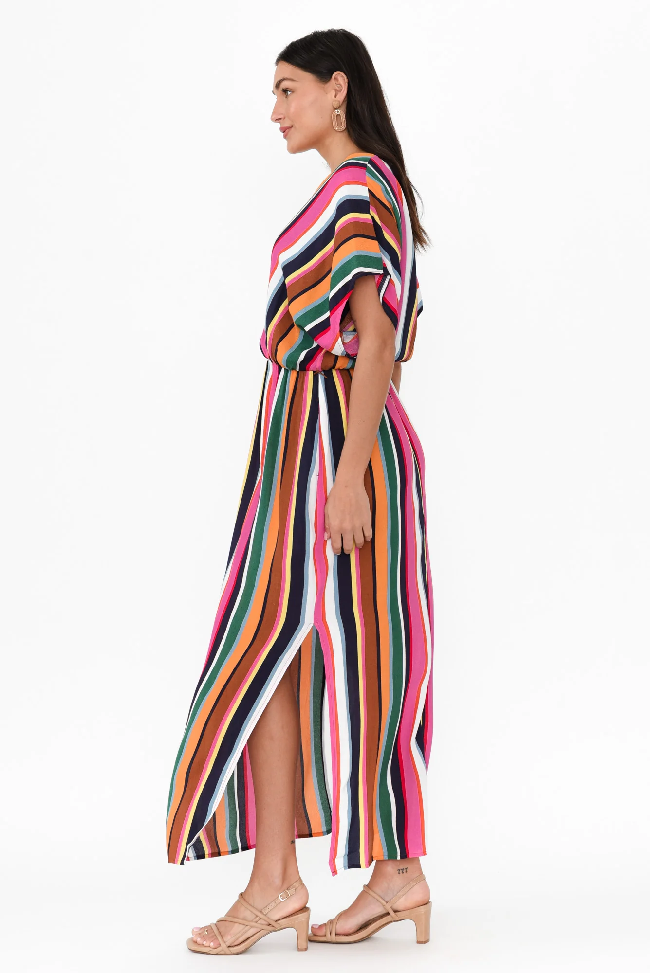 Dream Factory Multi Stripe Dress
