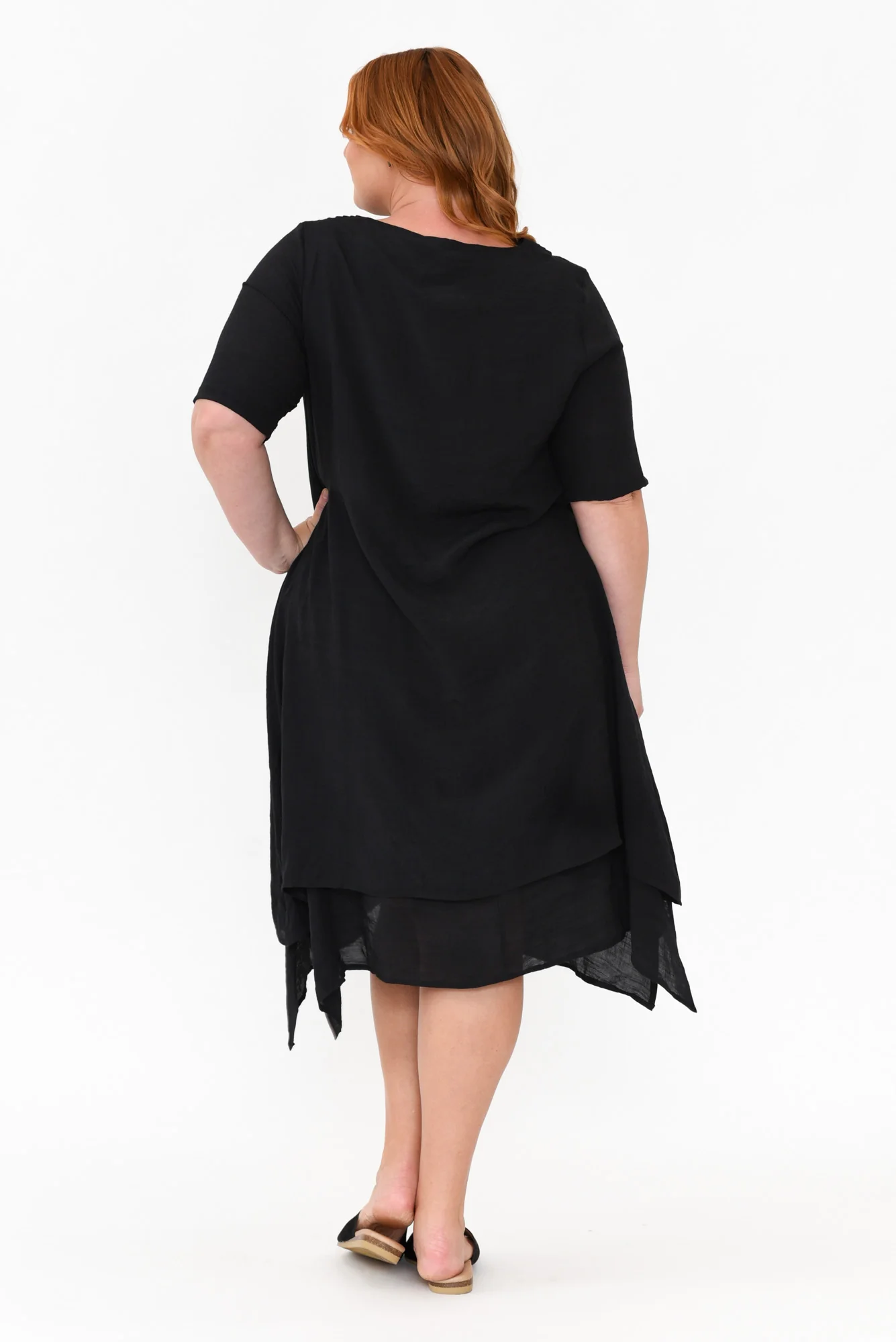 Nala Black Layers Dress