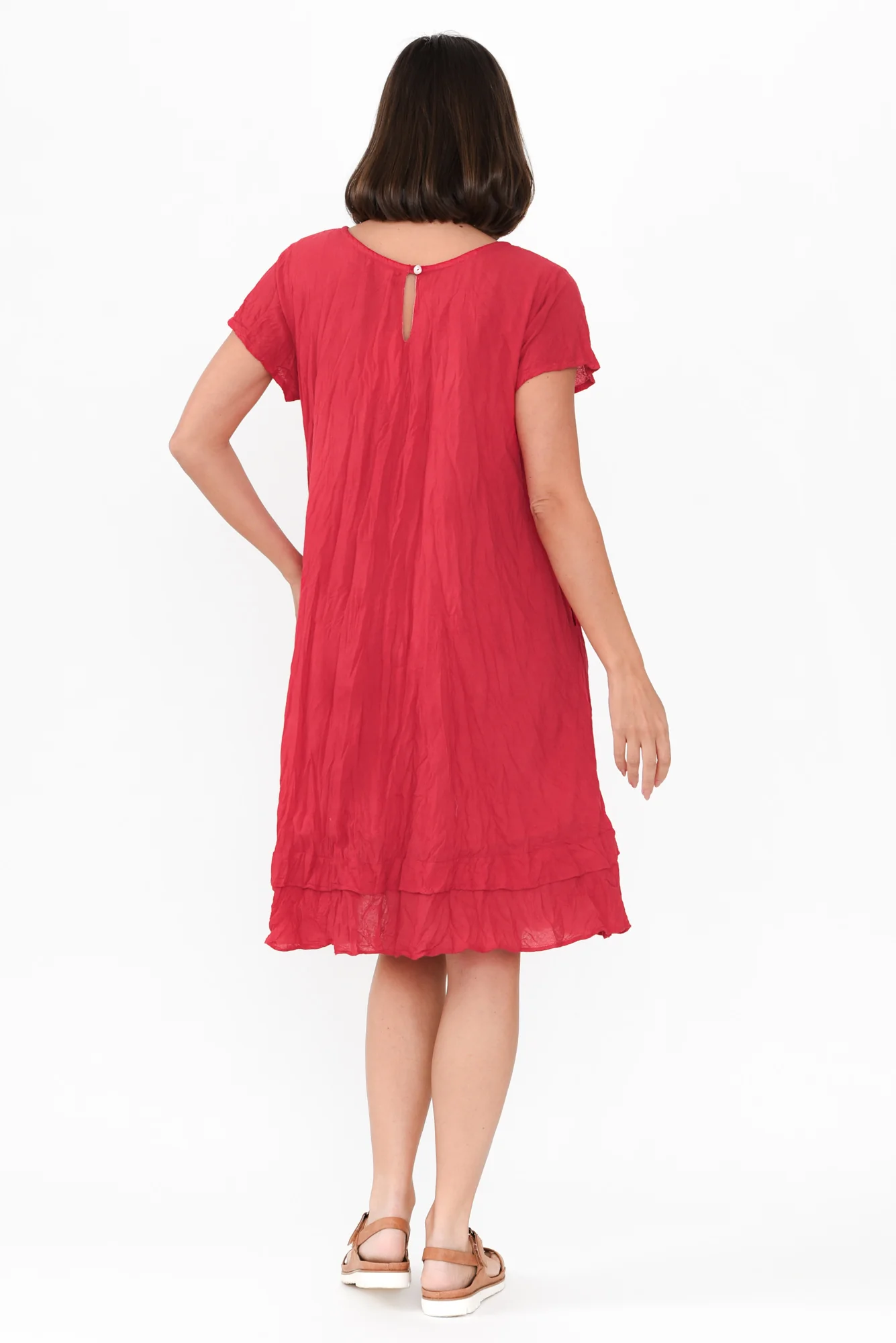 Selby Berry Crinkle Cotton Dress