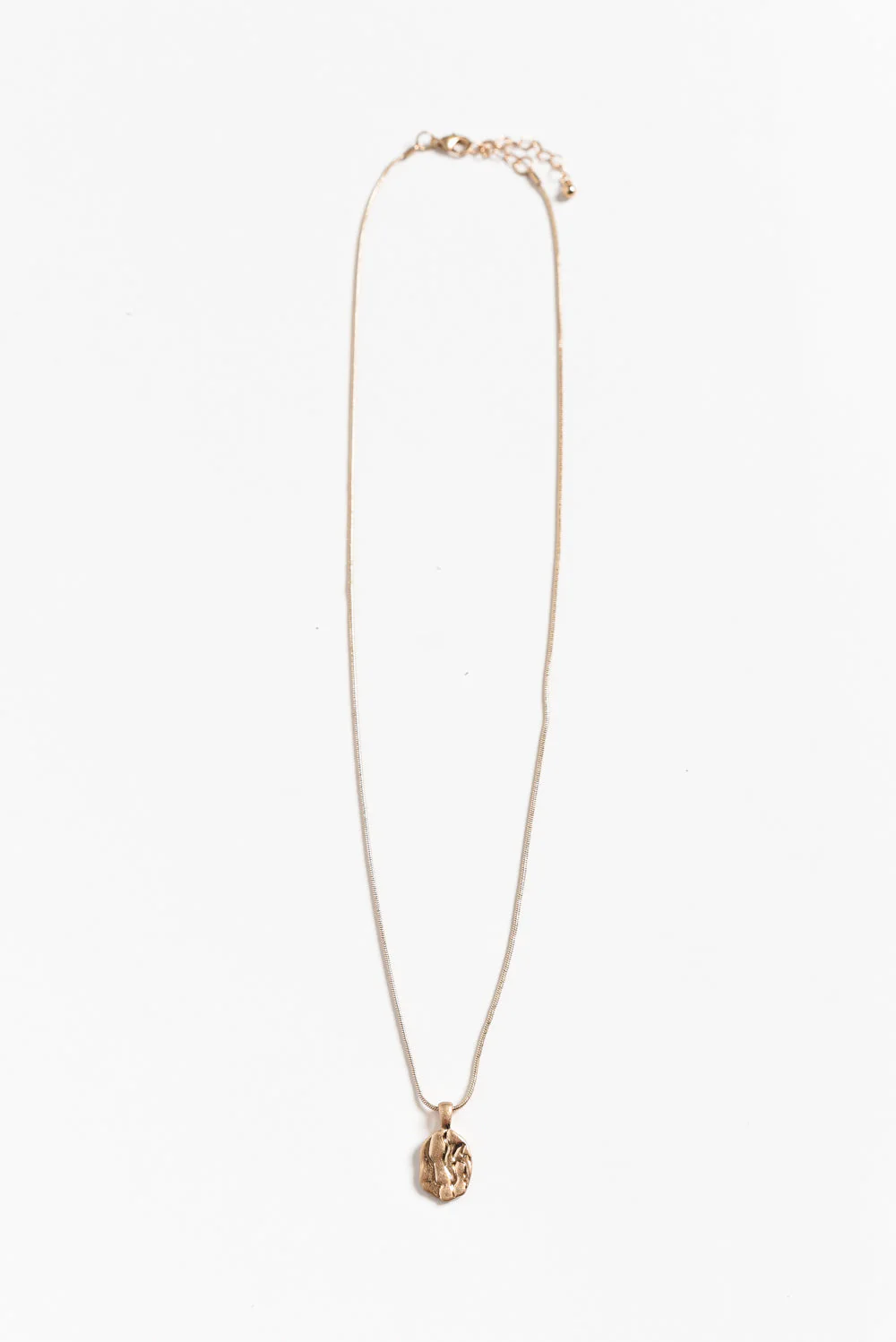 Rhonda Gold Pendant Necklace