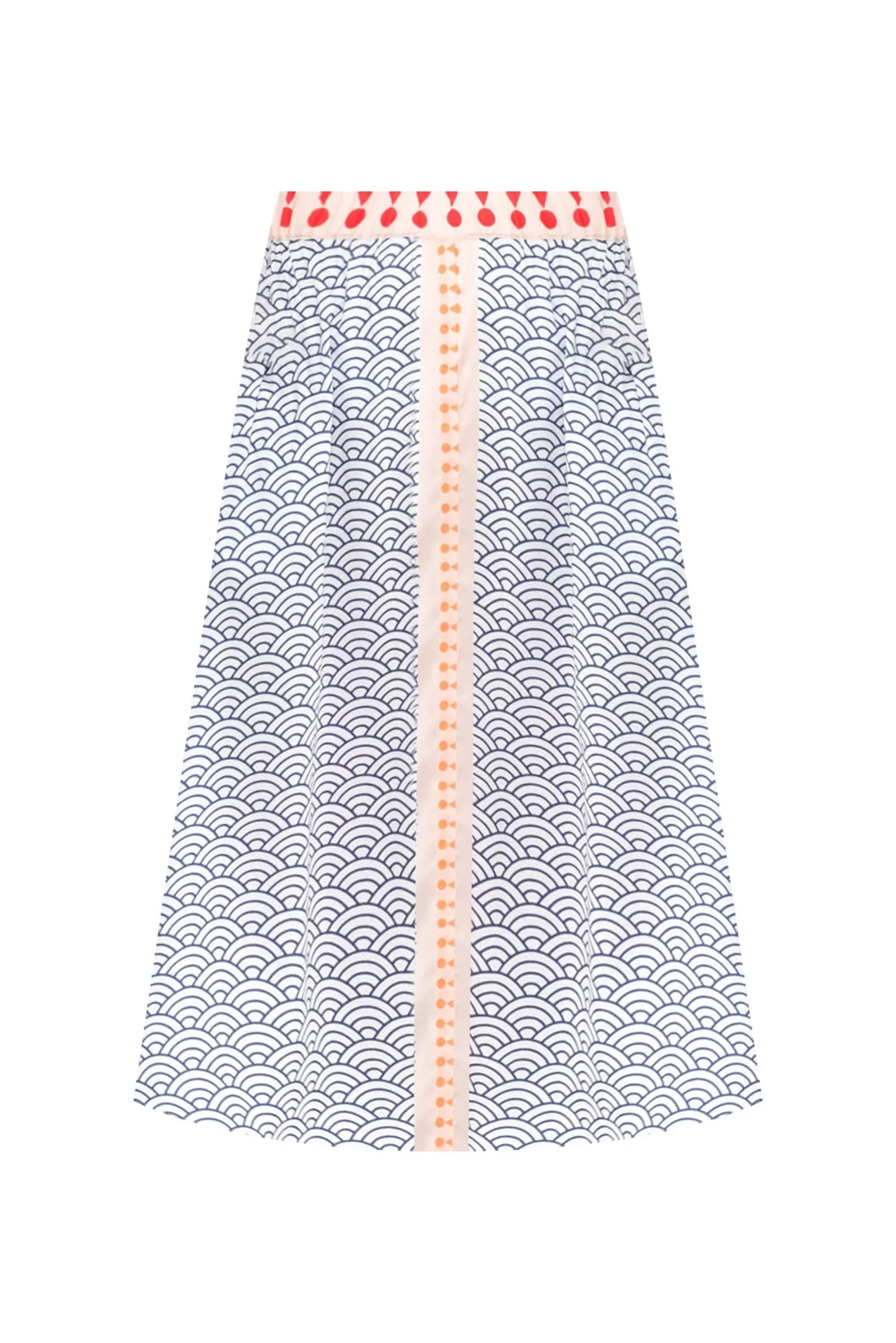 Sulky Navy Geo Skirt