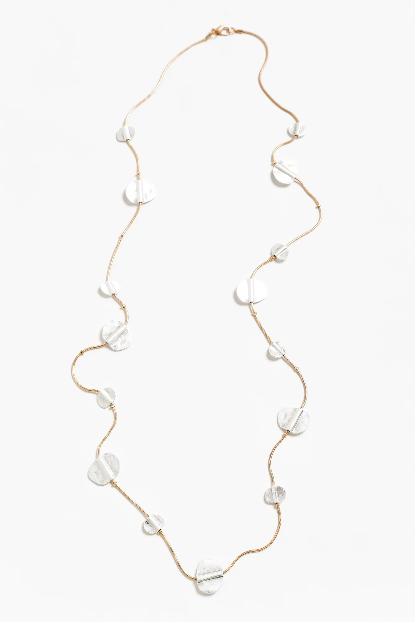 Ivar Silver Disc Necklace