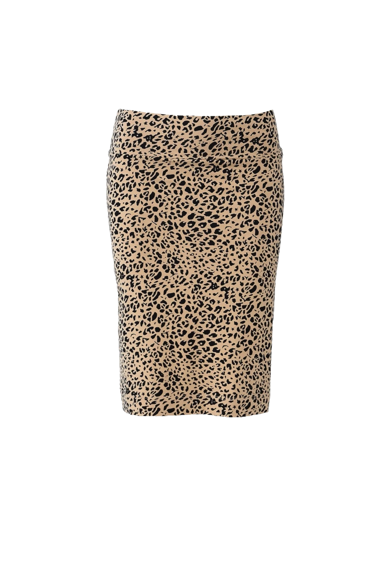 Whitney Leopard Bamboo Tube Skirt