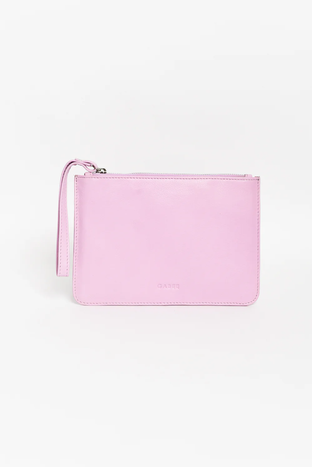 Queens Blush Leather Clutch
