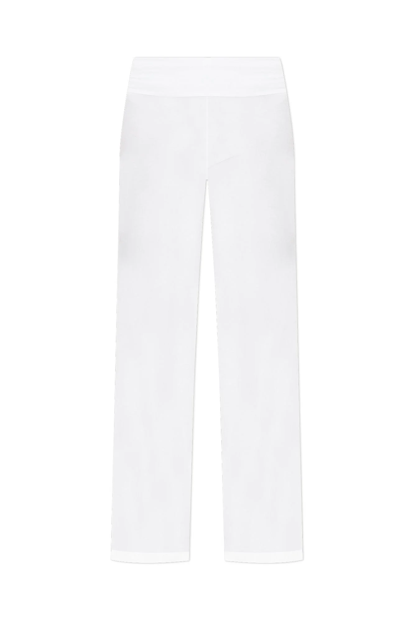 Pamela White Bamboo Pants