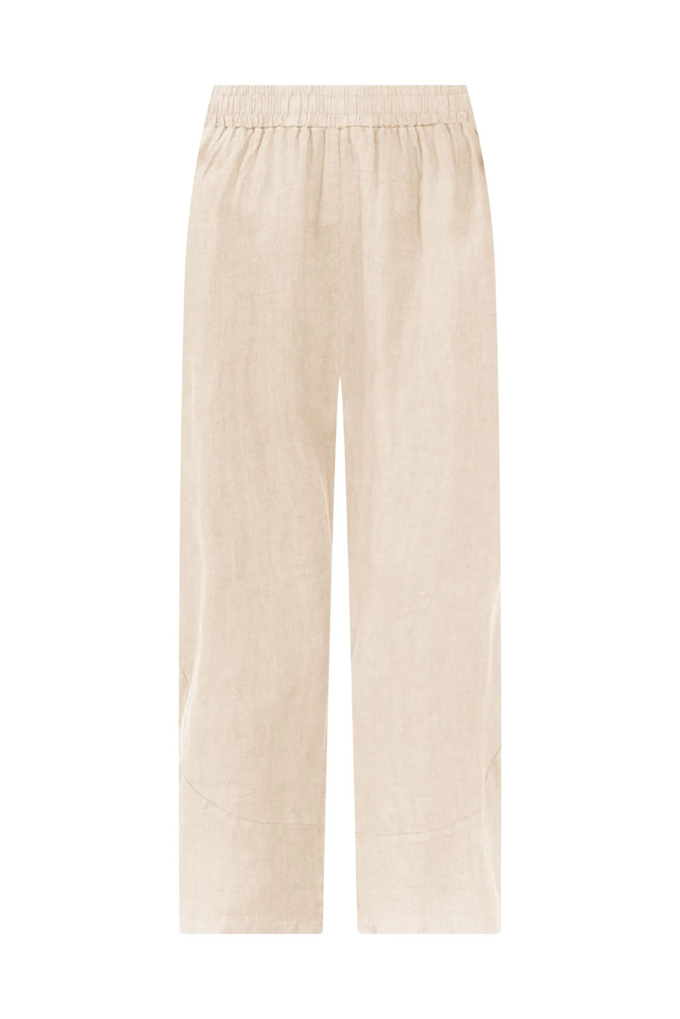 Ataya Beige Linen Pants