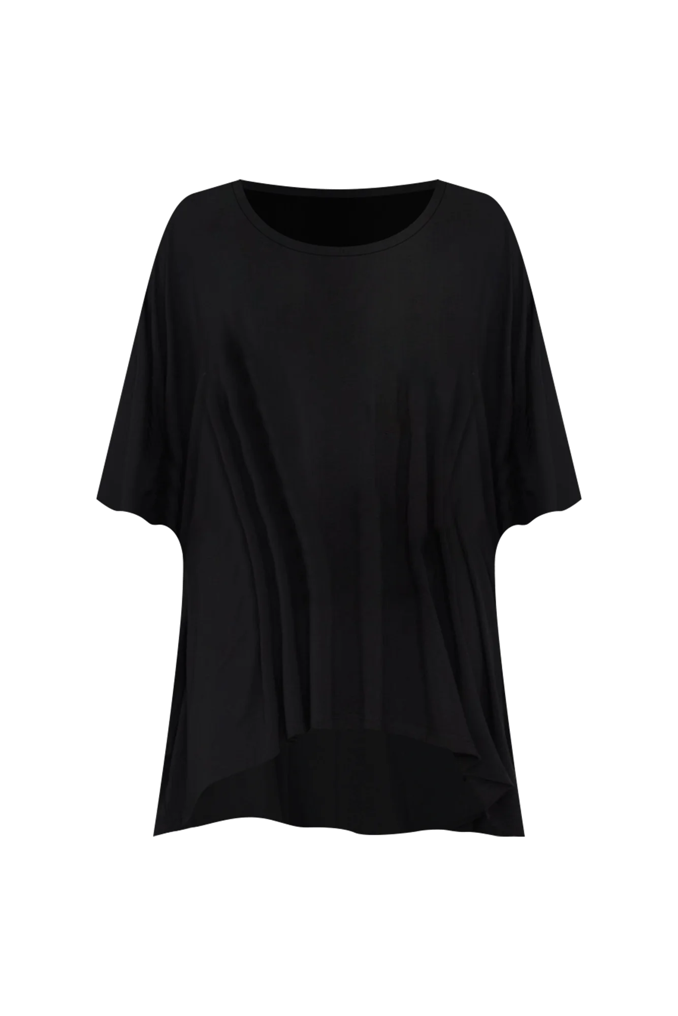 Sorronda Black Bamboo Batwing Top